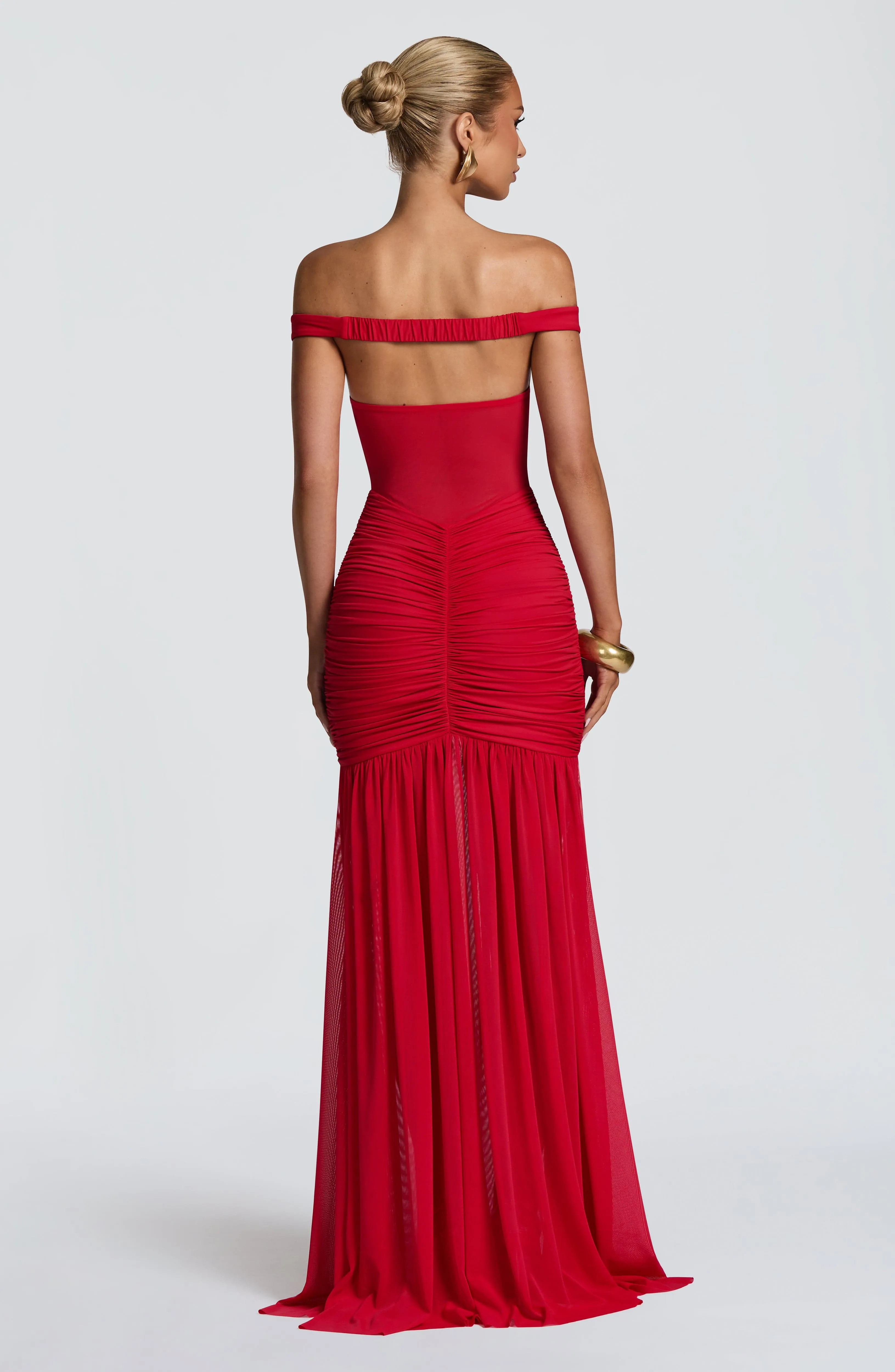 Alaia Maxi Dress - Red sold by Babyboo Fashion product image thumbnail 3