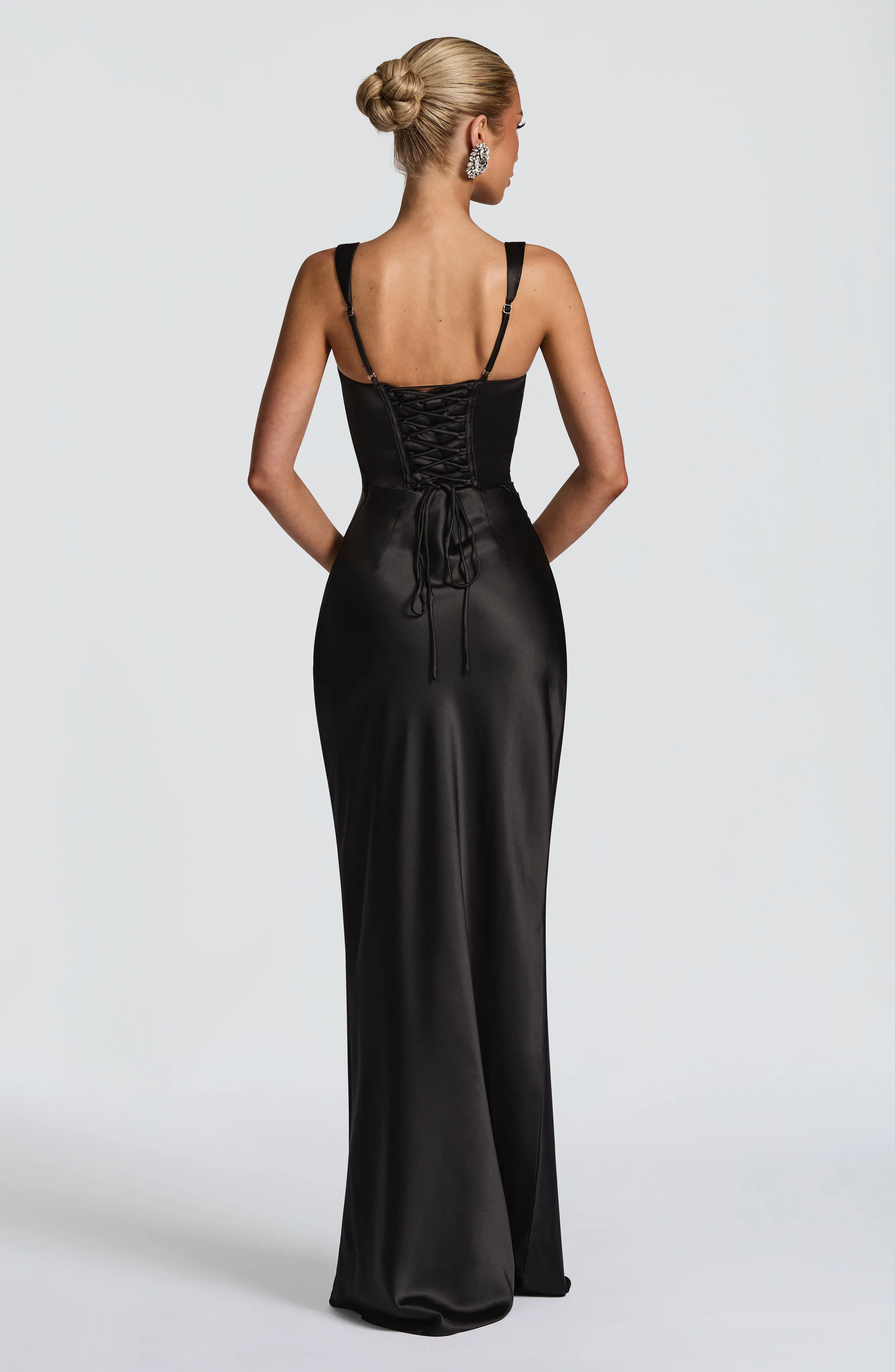 Calanthe Maxi Dress - Black sold by Babyboo Fashion product image thumbnail 2