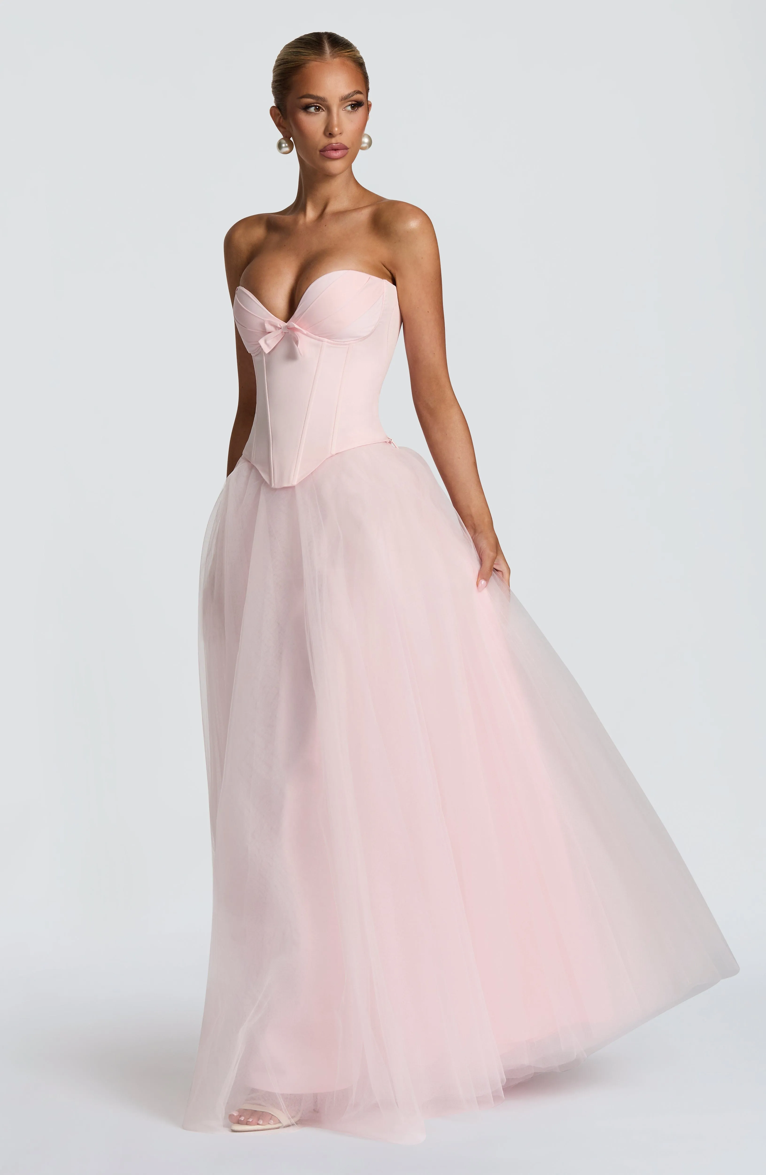 Ethel Maxi Skirt - Blush sold by Babyboo Fashion product image thumbnail 3