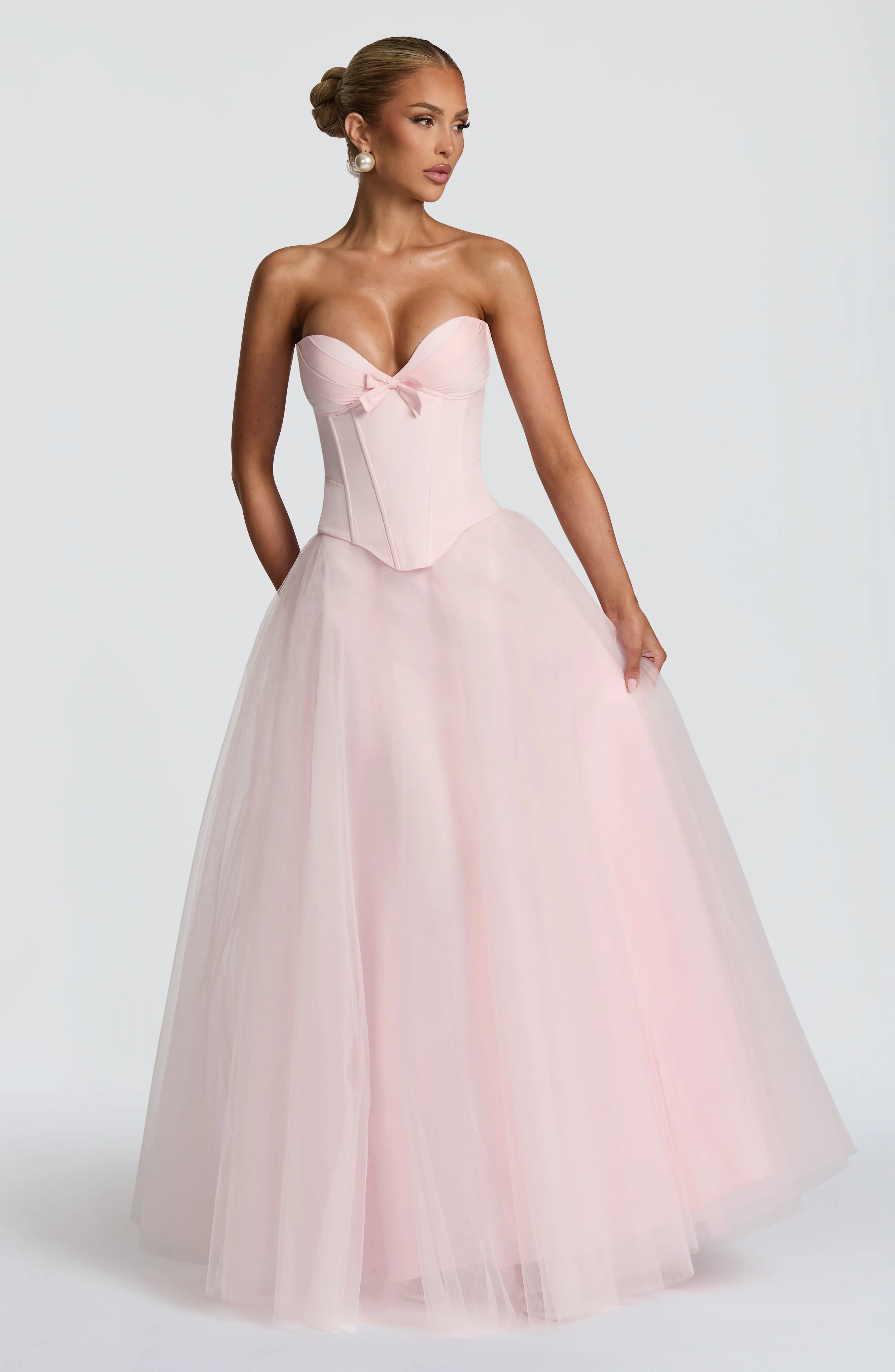 Ethel Maxi Skirt - Blush sold by Babyboo Fashion product image thumbnail 4