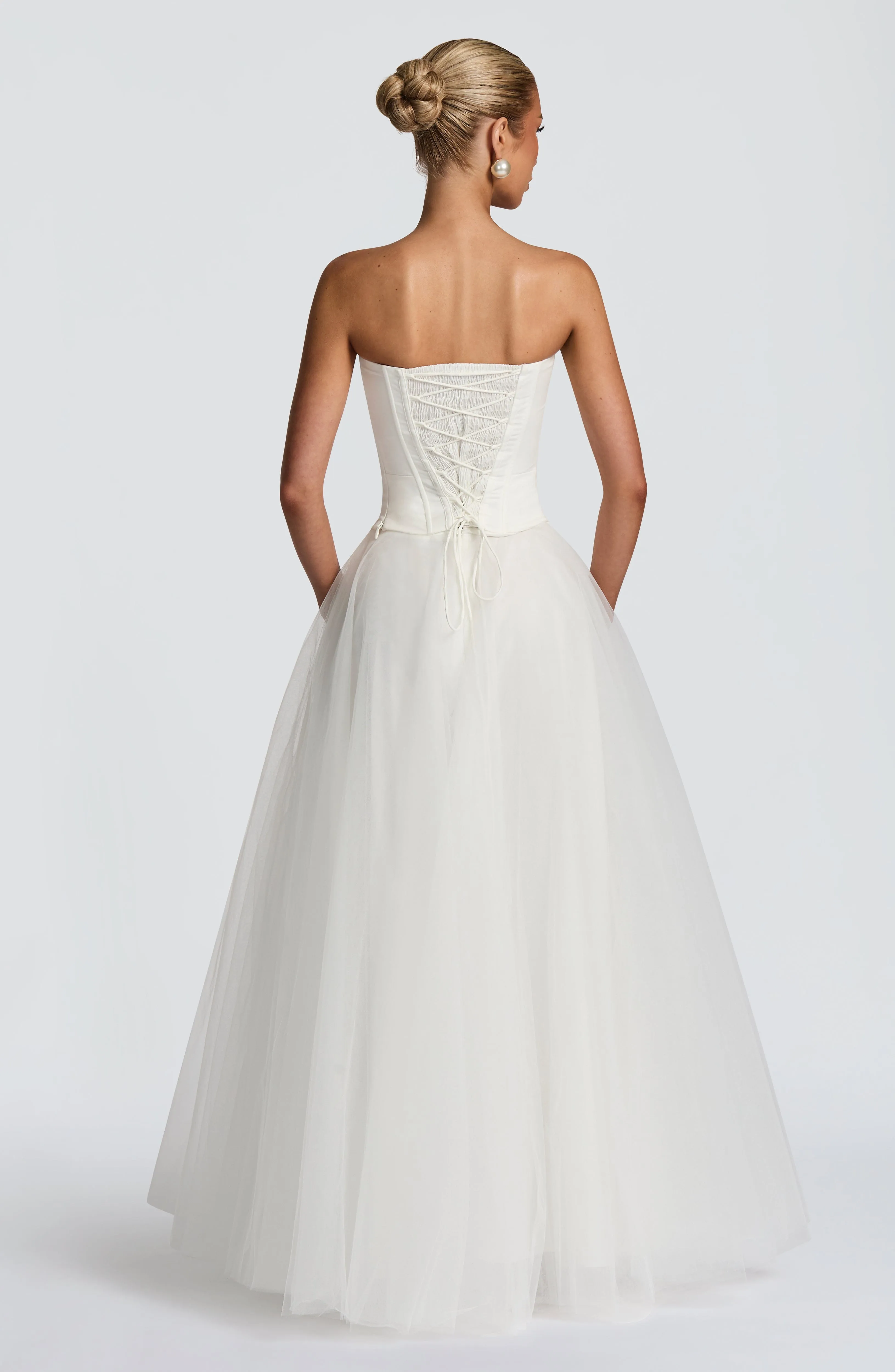 Ethel Maxi Skirt - Ivory sold by Babyboo Fashion product image thumbnail 2