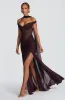 Alaia Maxi Dress - Plum sold by Babyboo Fashion
