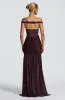 Alaia Maxi Dress - Plum sold by Babyboo Fashion