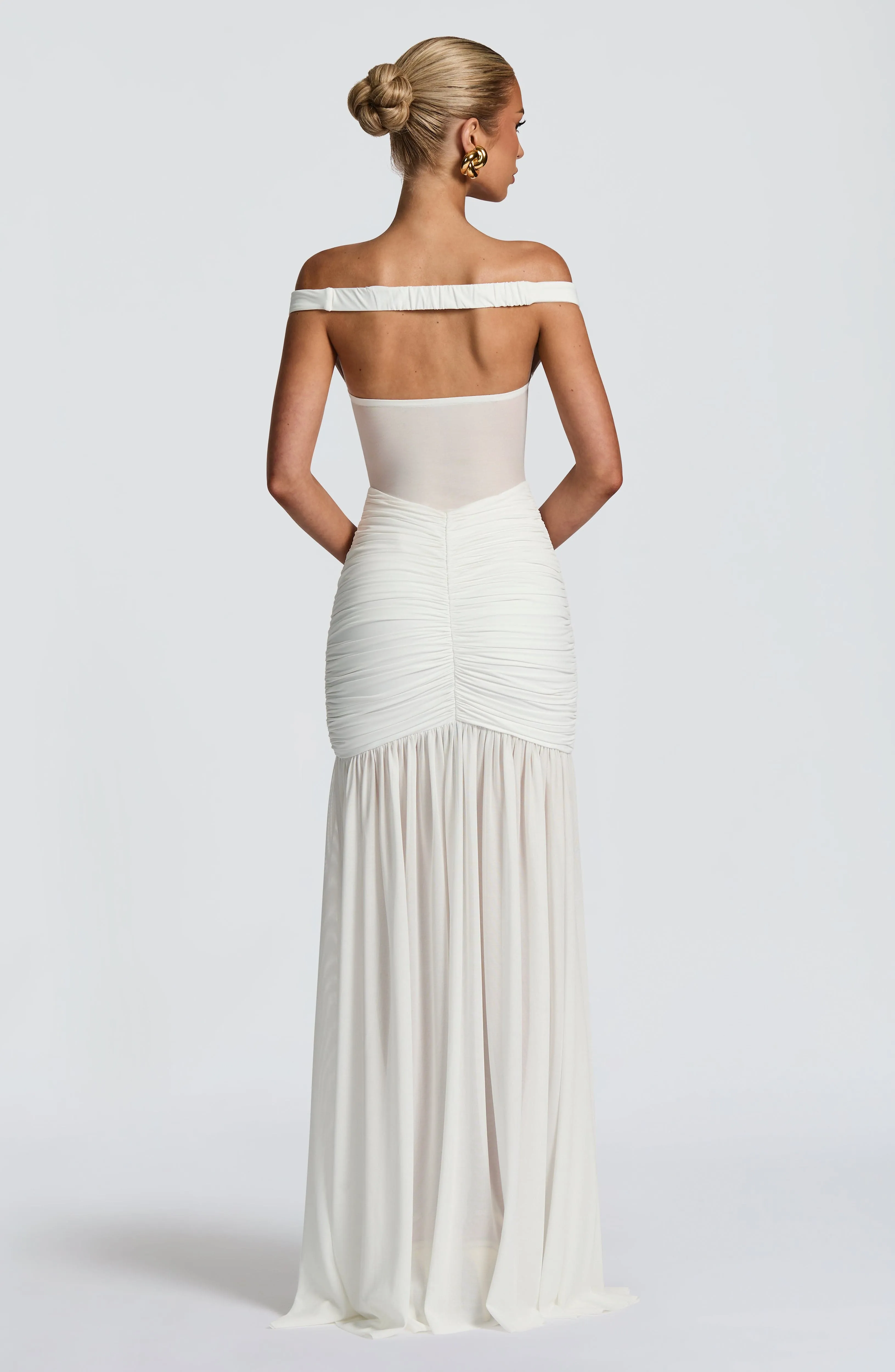 Alaia Maxi Dress - Ivory sold by Babyboo Fashion product image thumbnail 3