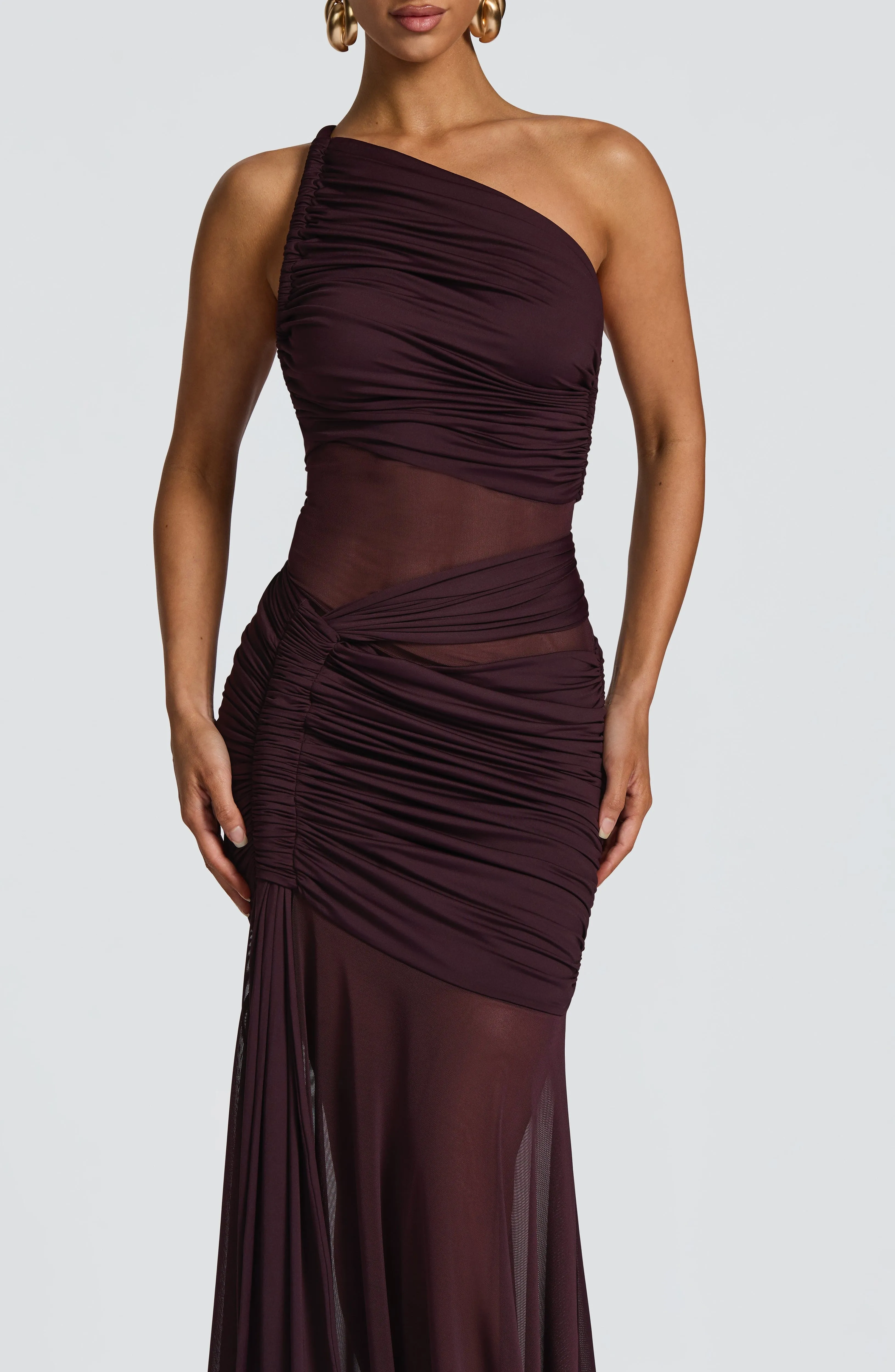Marianne Maxi Dress - Plum sold by Babyboo Fashion product image thumbnail 4