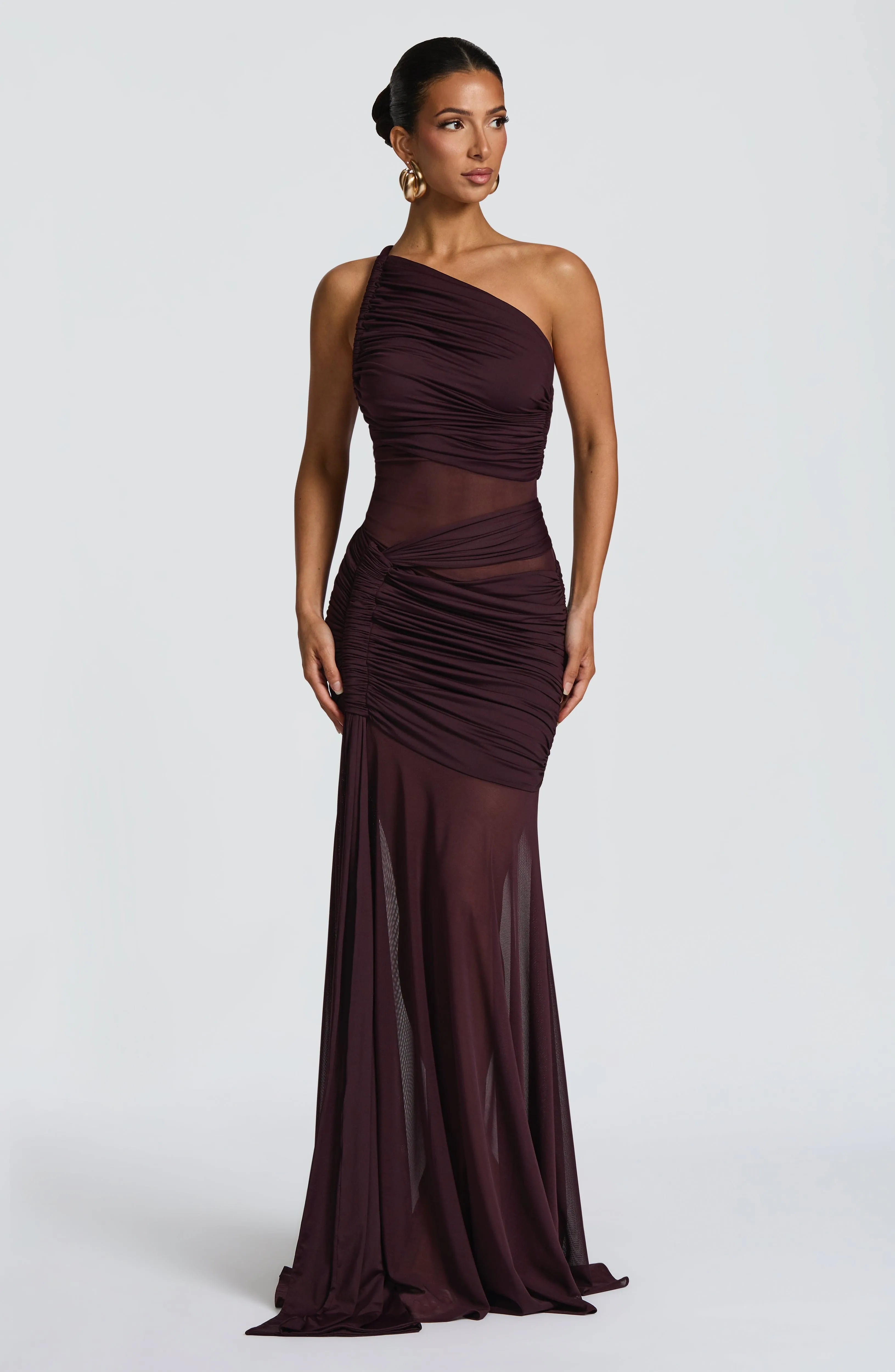 Marianne Maxi Dress - Plum sold by Babyboo Fashion product image thumbnail 2