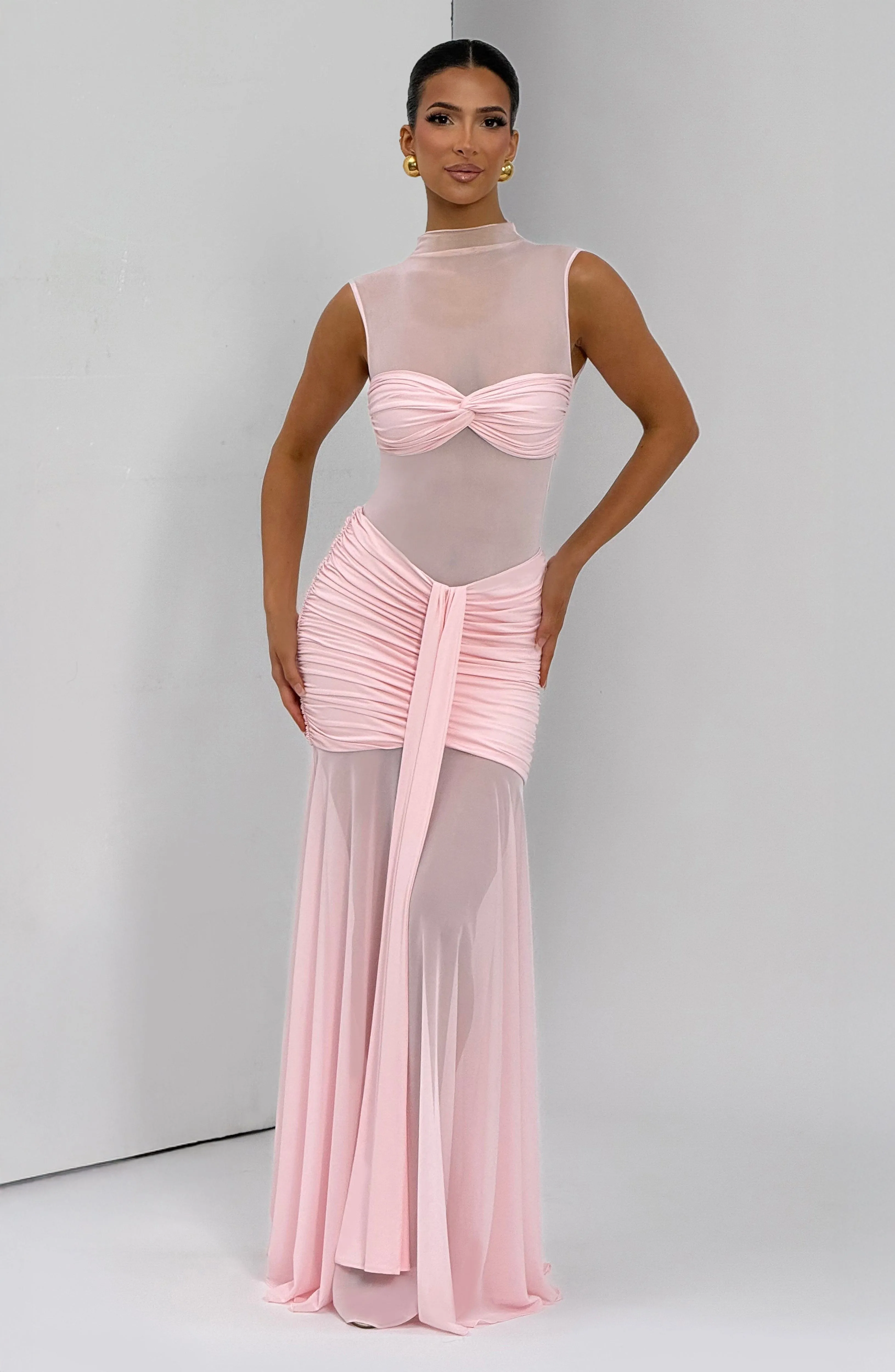 Fae Maxi Skirt - Blush sold by Babyboo Fashion product image thumbnail 5