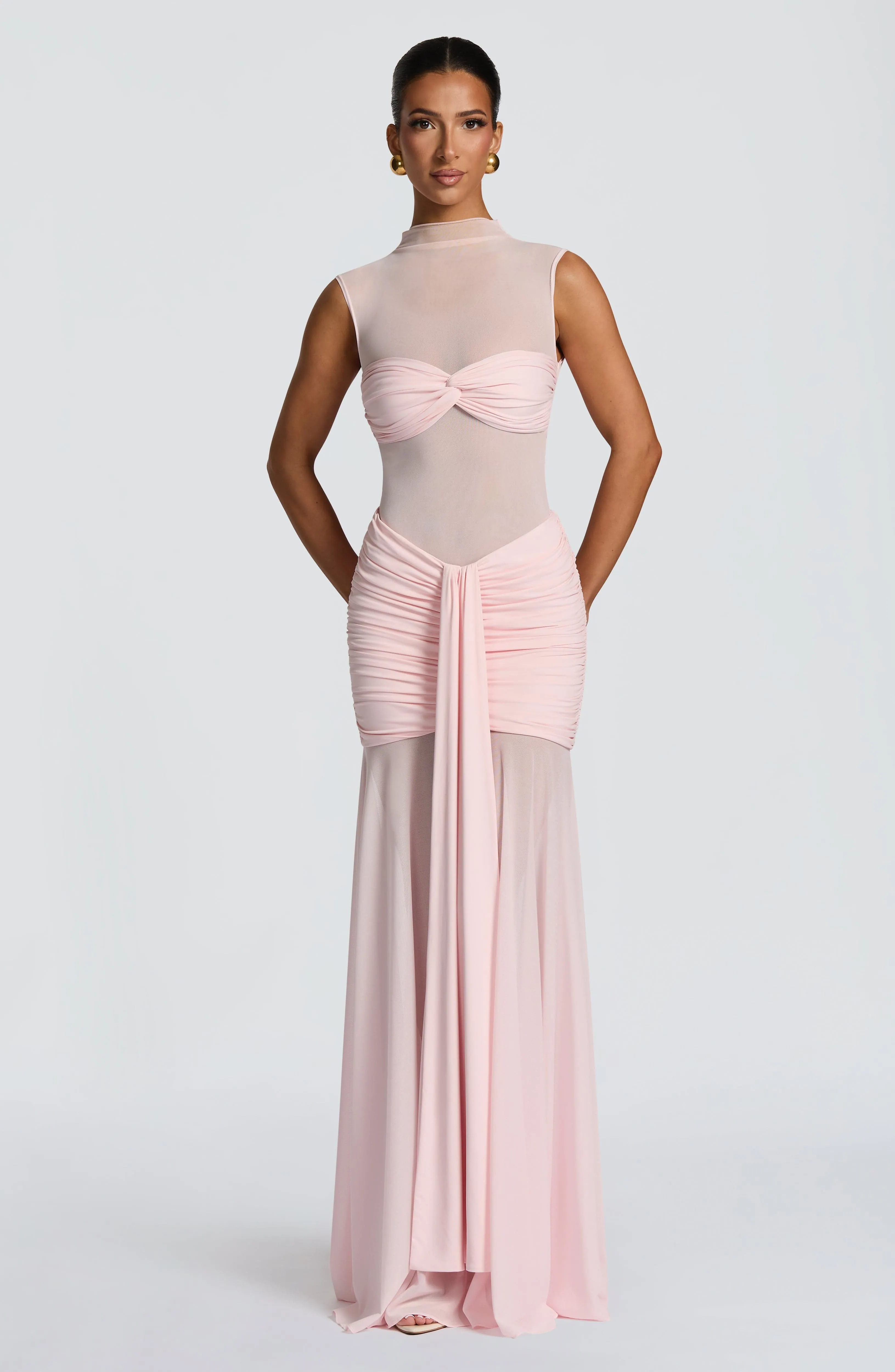 Fae Maxi Skirt - Blush sold by Babyboo Fashion product image thumbnail 4