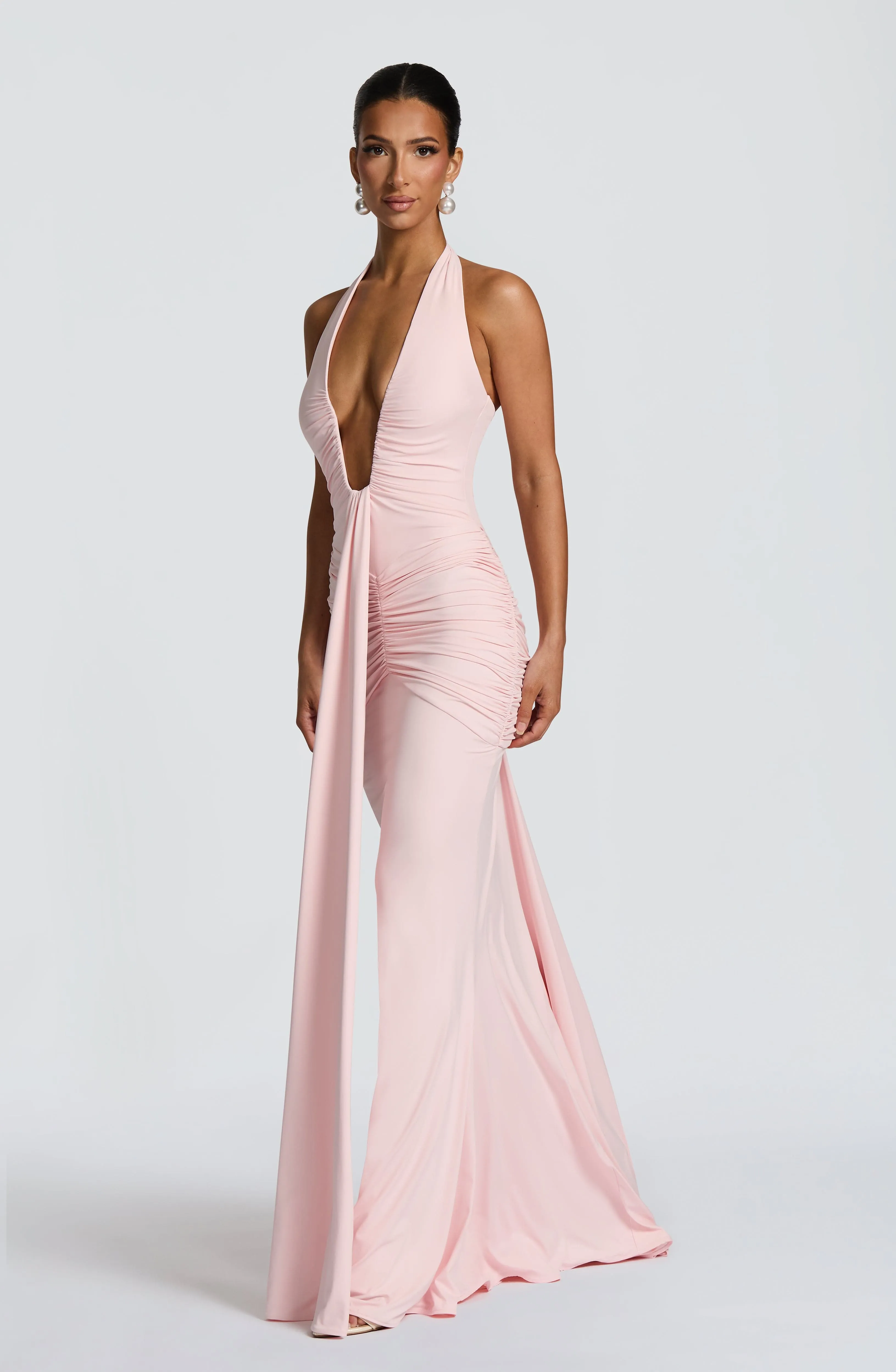Rosetta Maxi Dress - Blush sold by Babyboo Fashion product image thumbnail 2