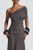 Monica Maxi Dress - Charcoal sold by Babyboo Fashion