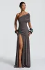 Monica Maxi Dress - Charcoal sold by Babyboo Fashion