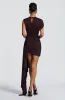 Marnie Mini Dress - Plum sold by Babyboo Fashion