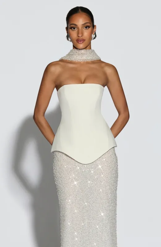 Oakley Corset - Ivory made by Babyboo Fashion