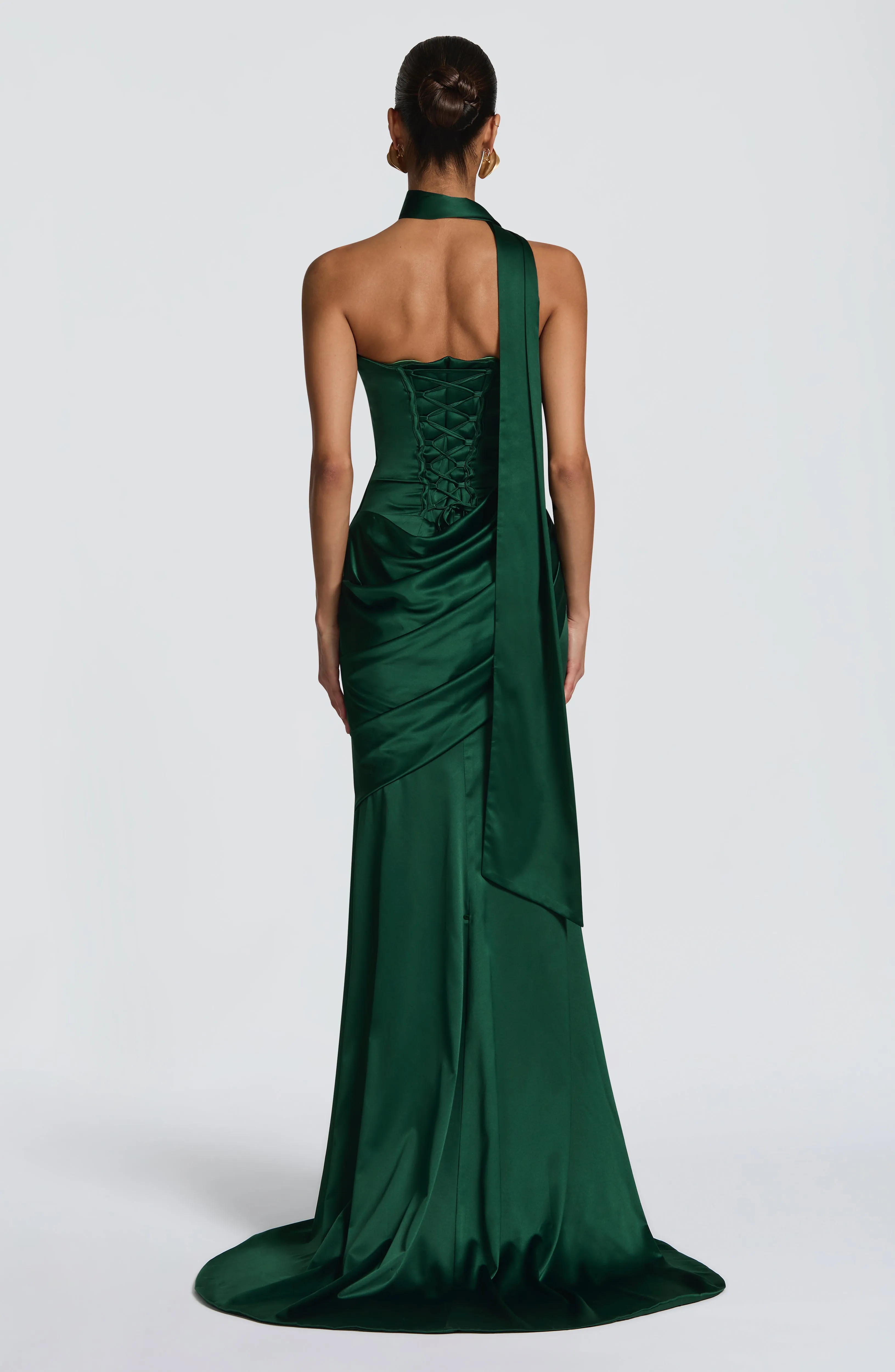 Kensington Maxi Dress - Emerald sold by Babyboo Fashion product image thumbnail 2