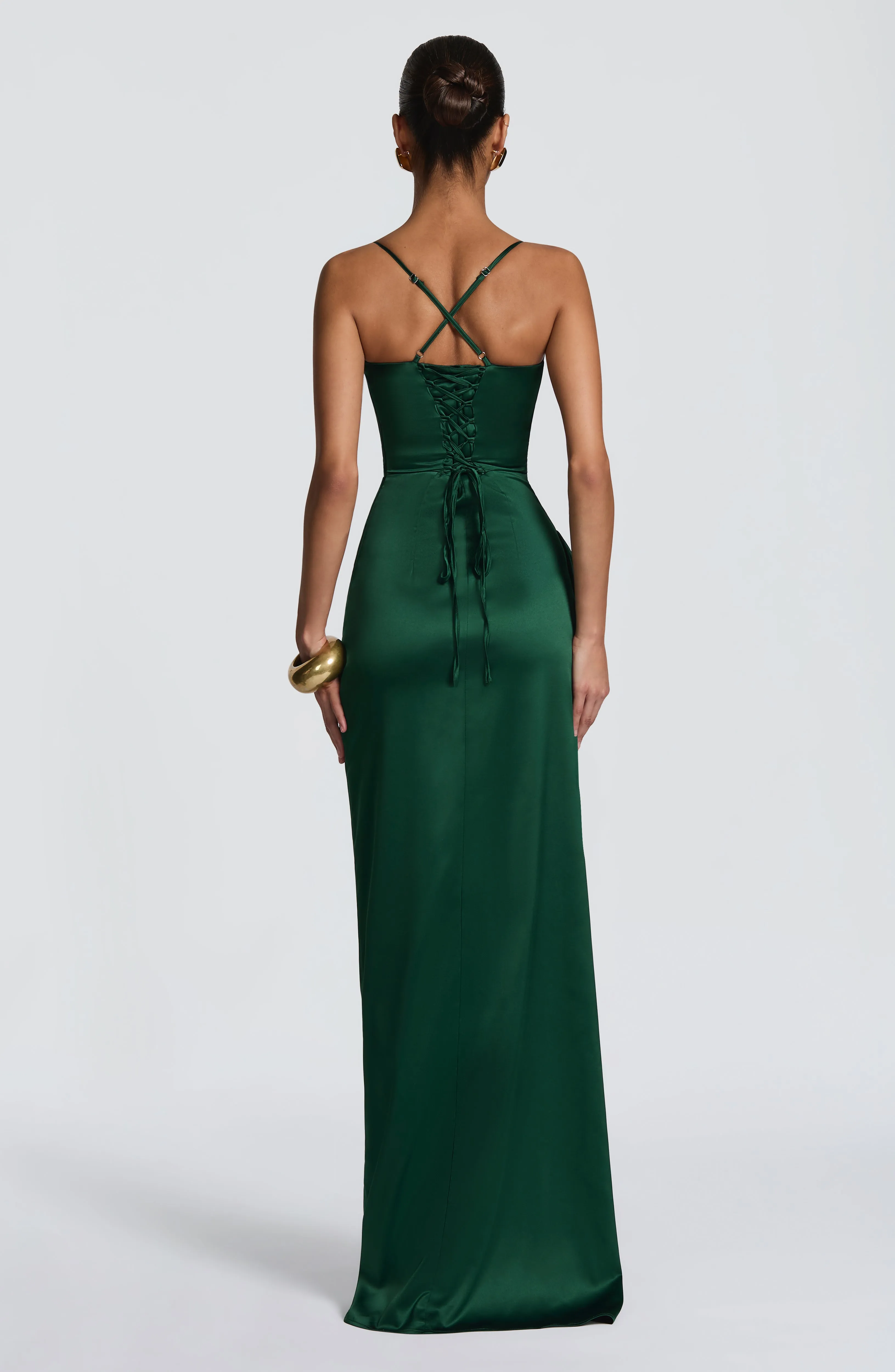Helen Maxi Dress - Emerald sold by Babyboo Fashion product image thumbnail 3