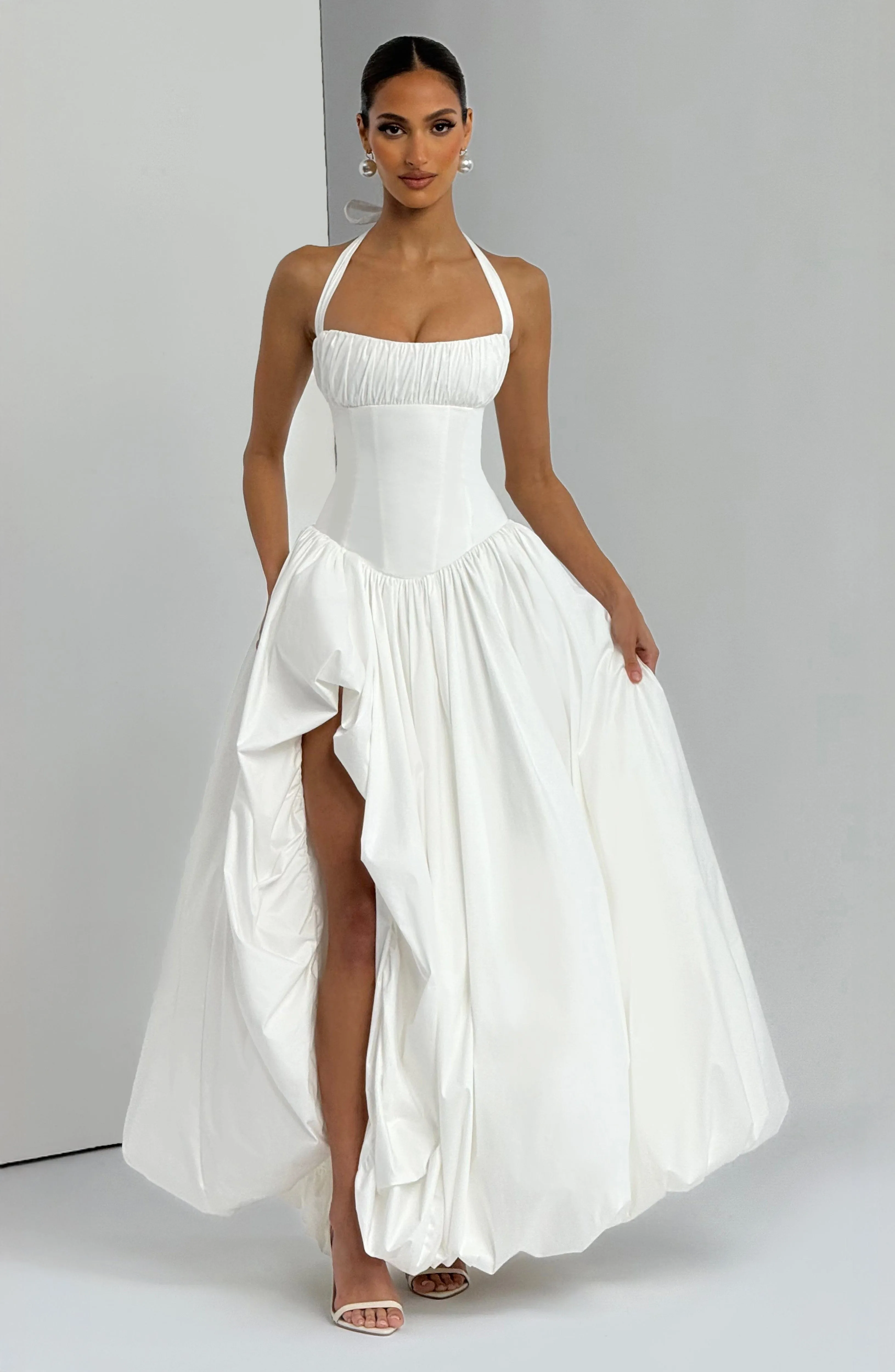 Keira Maxi Dress - Ivory sold by Babyboo Fashion product image thumbnail 5