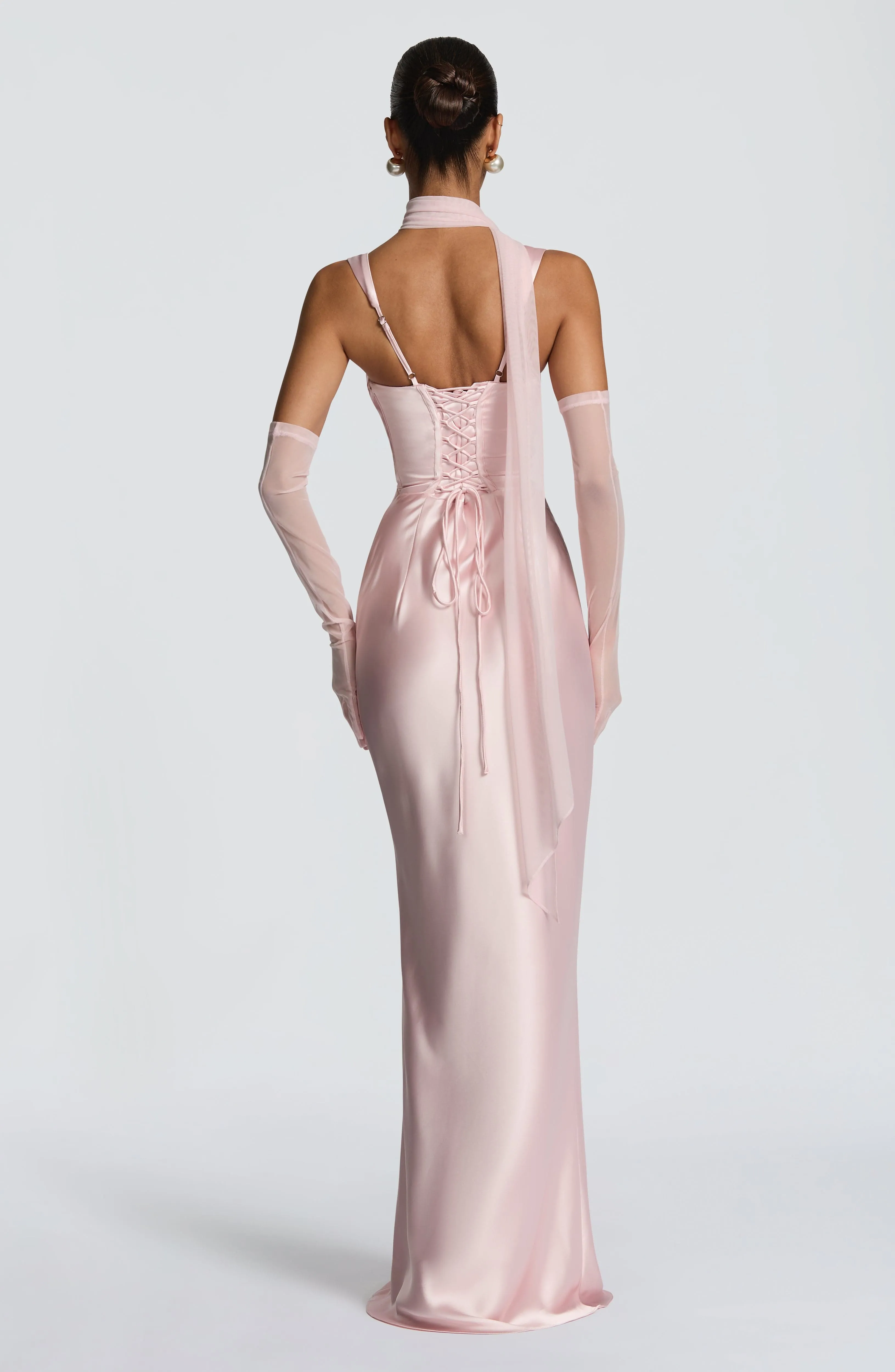 Calanthe Maxi Dress - Blush sold by Babyboo Fashion product image thumbnail 3