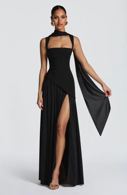 Tullulah Maxi Dress - Black sold by Babyboo Fashion
