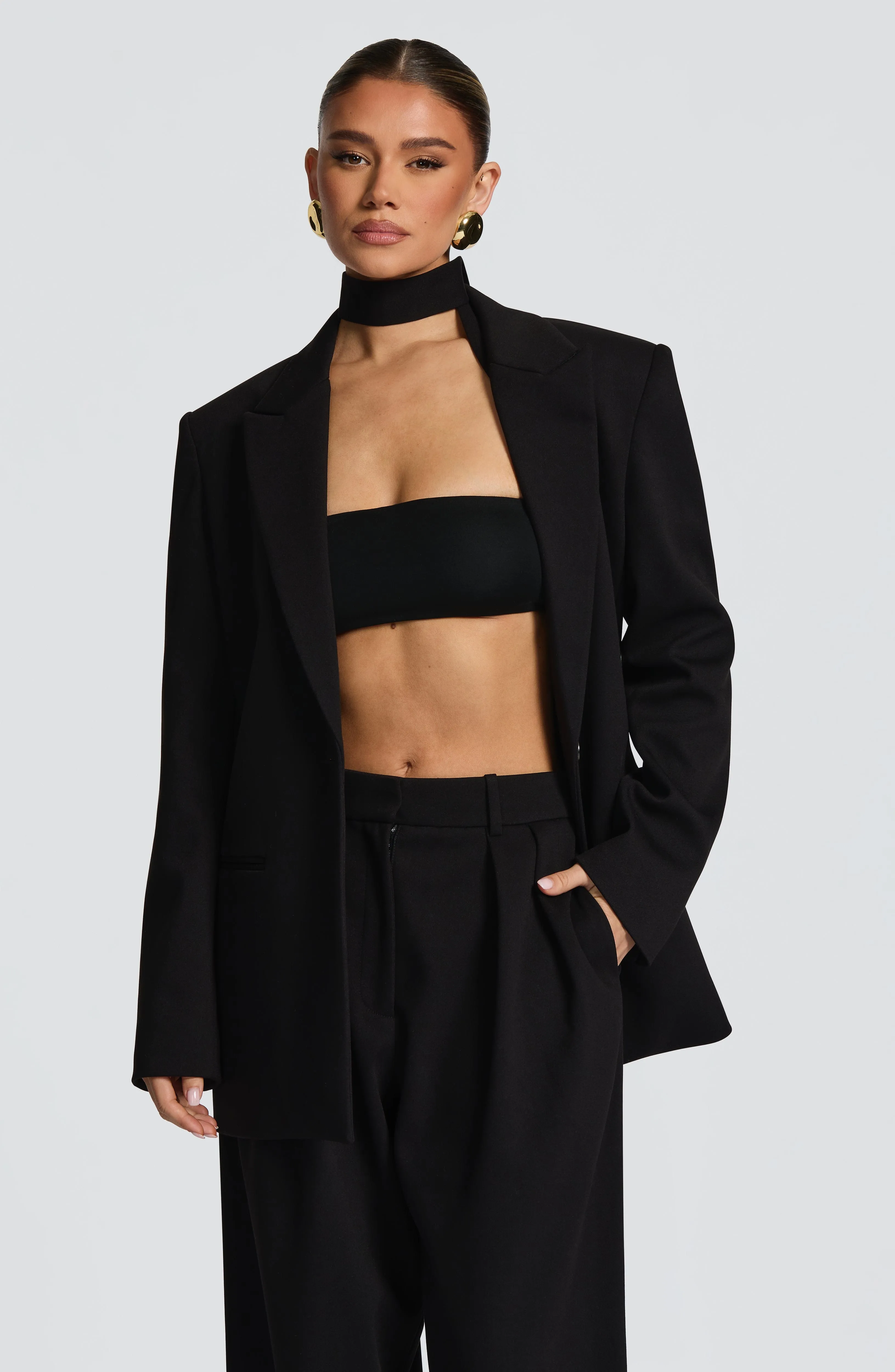 Vinnie Scarf - Black sold by Babyboo Fashion product image thumbnail 5