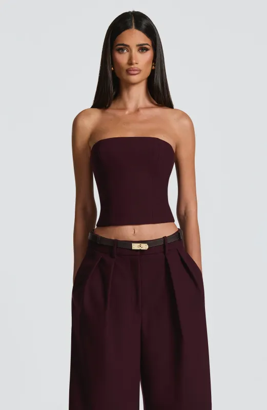 Kerry Top - Plum made by Steve Madden