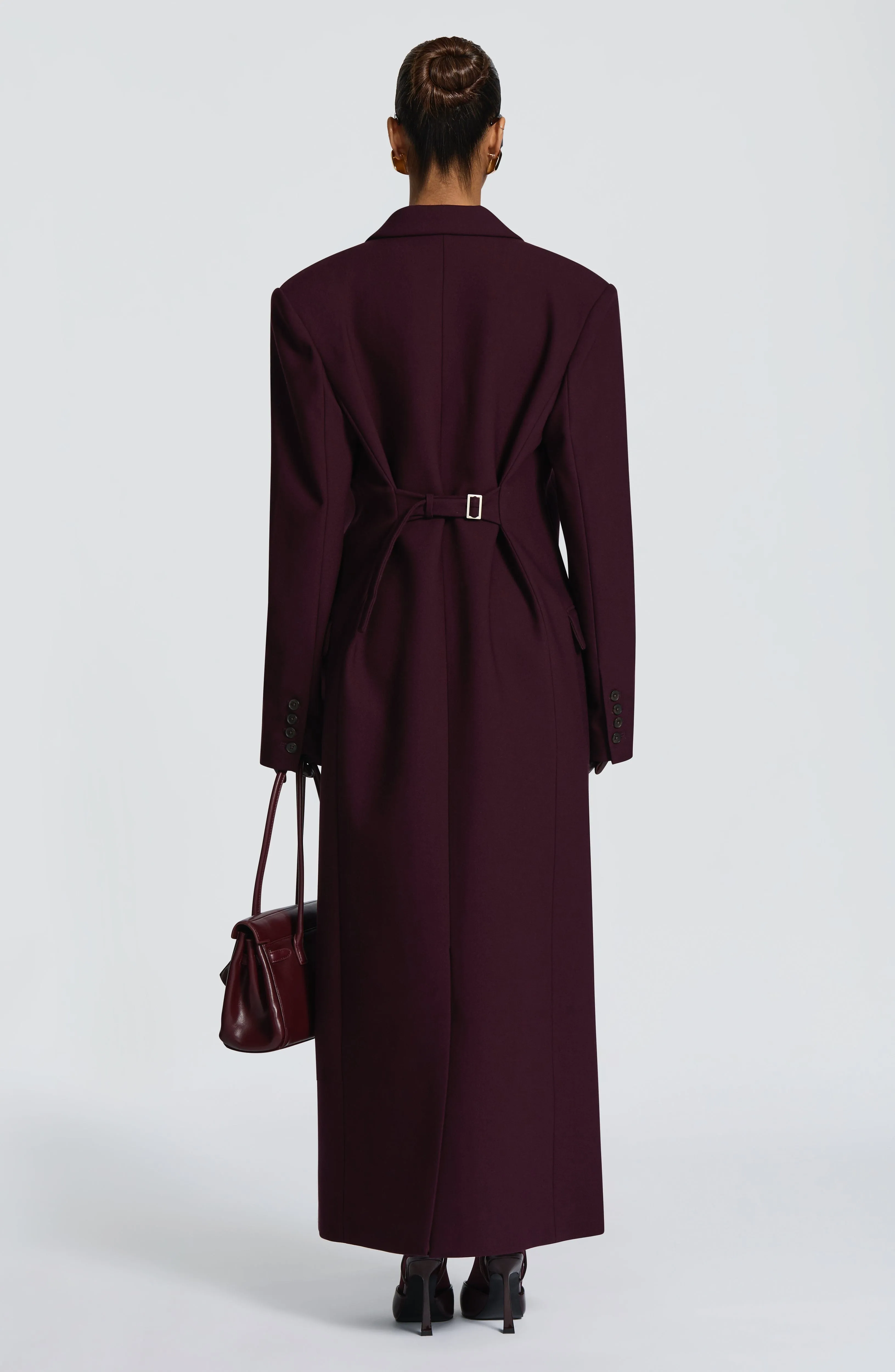 Michelle Coat - Plum sold by Babyboo Fashion product image thumbnail 5