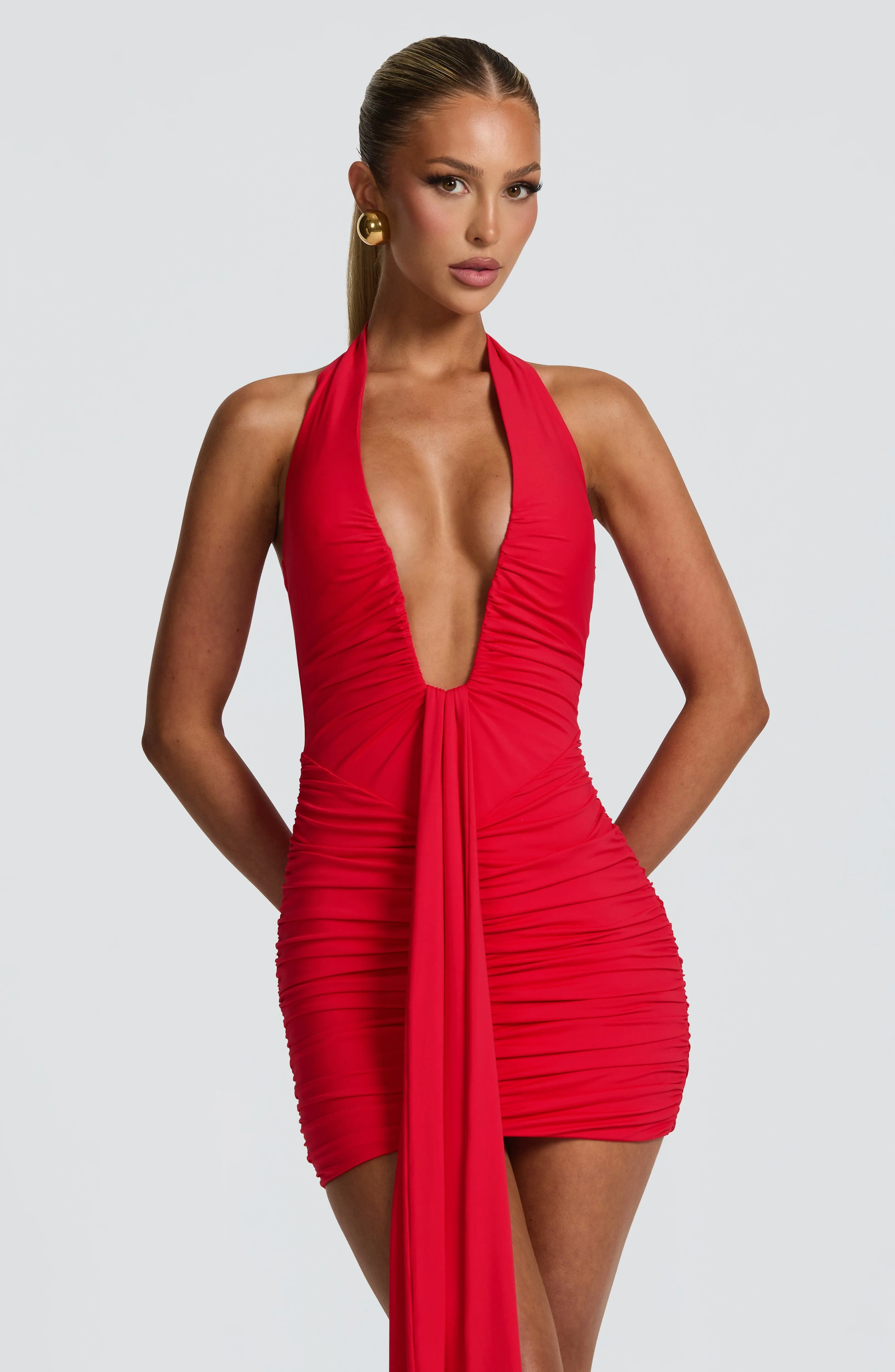 Rosetta Mini Dress - Red sold by Babyboo Fashion product image thumbnail 5