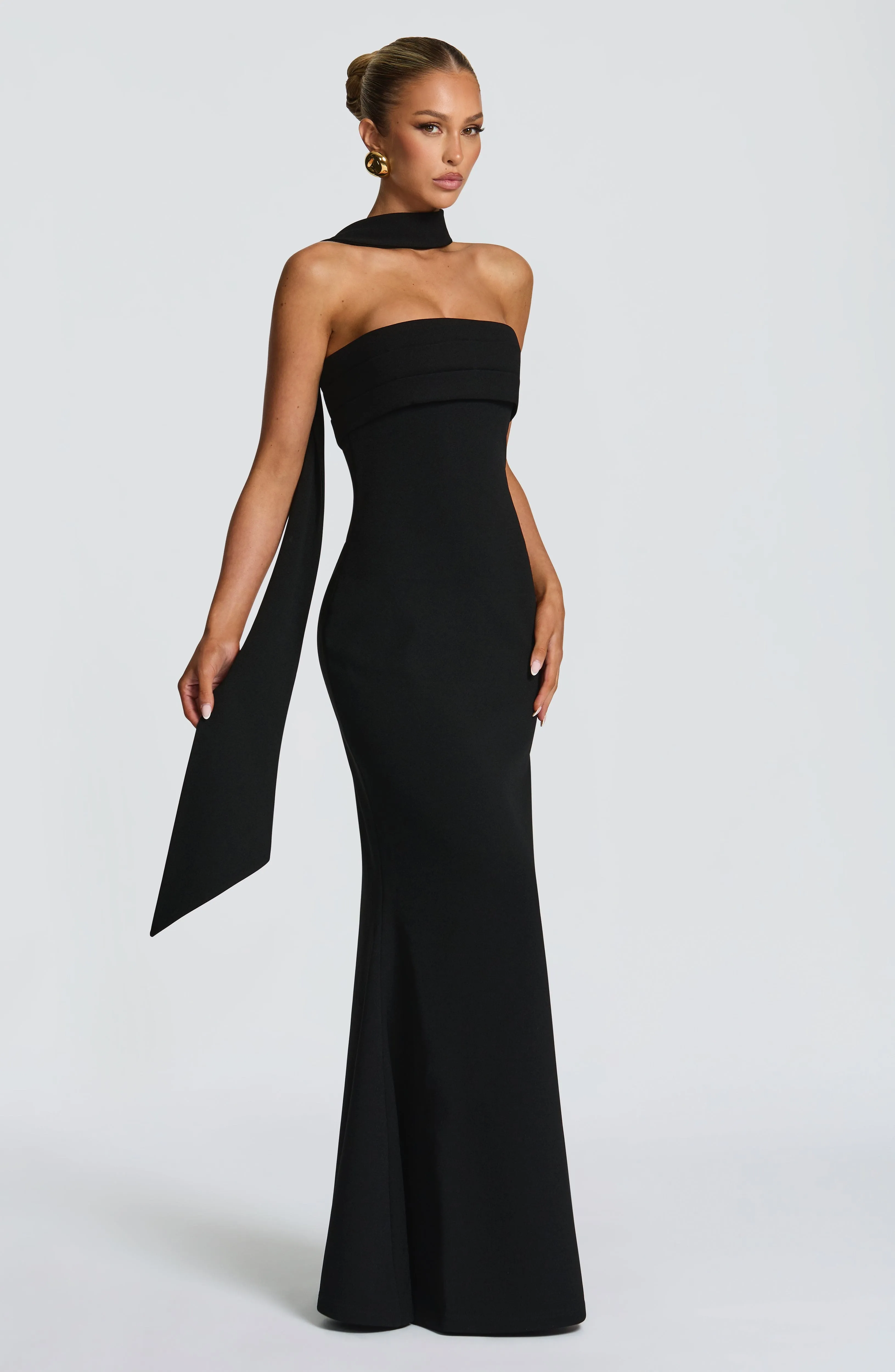 Leura Maxi Dress - Black sold by Babyboo Fashion product image thumbnail 4