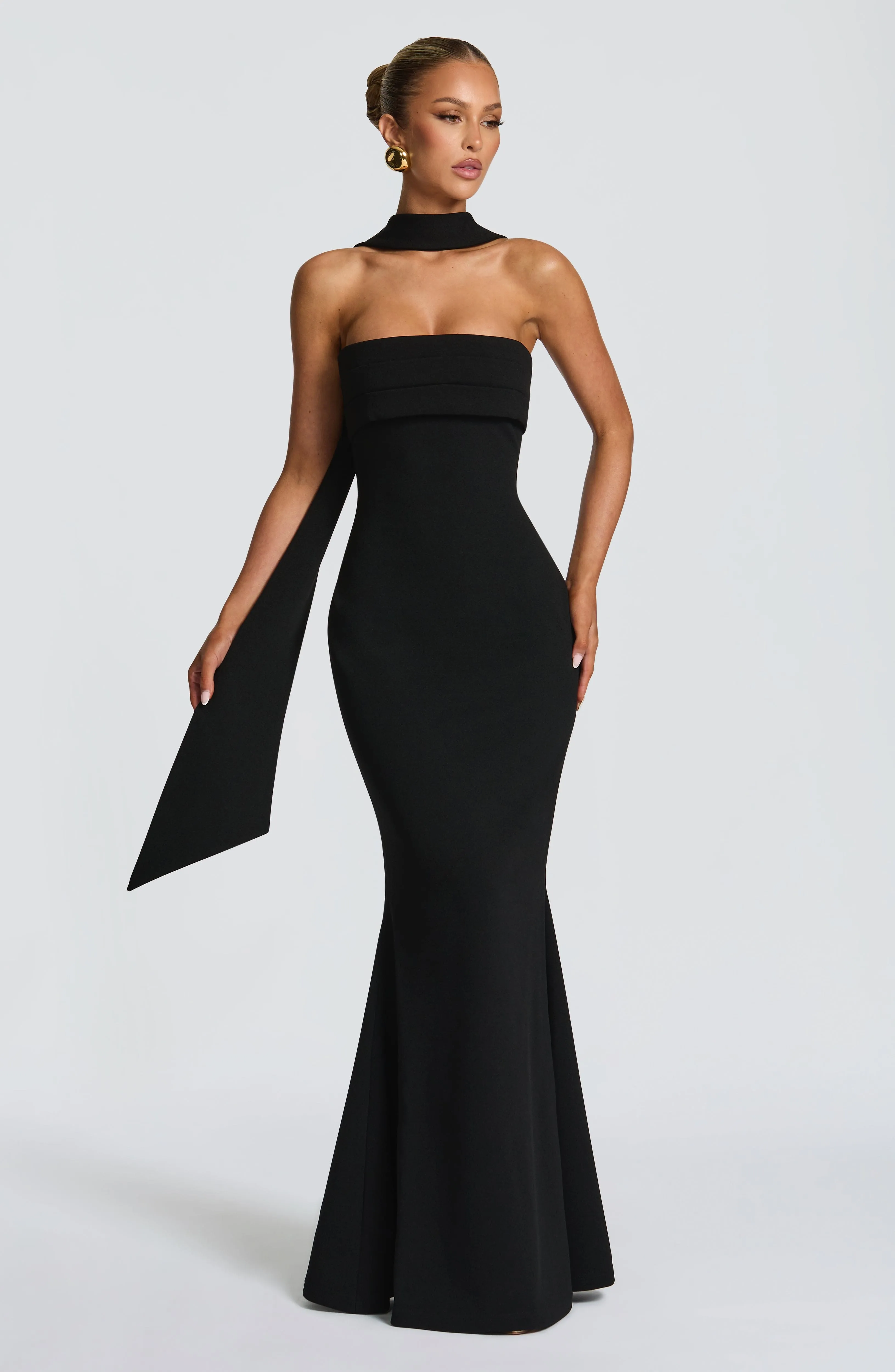 Leura Maxi Dress - Black sold by Babyboo Fashion