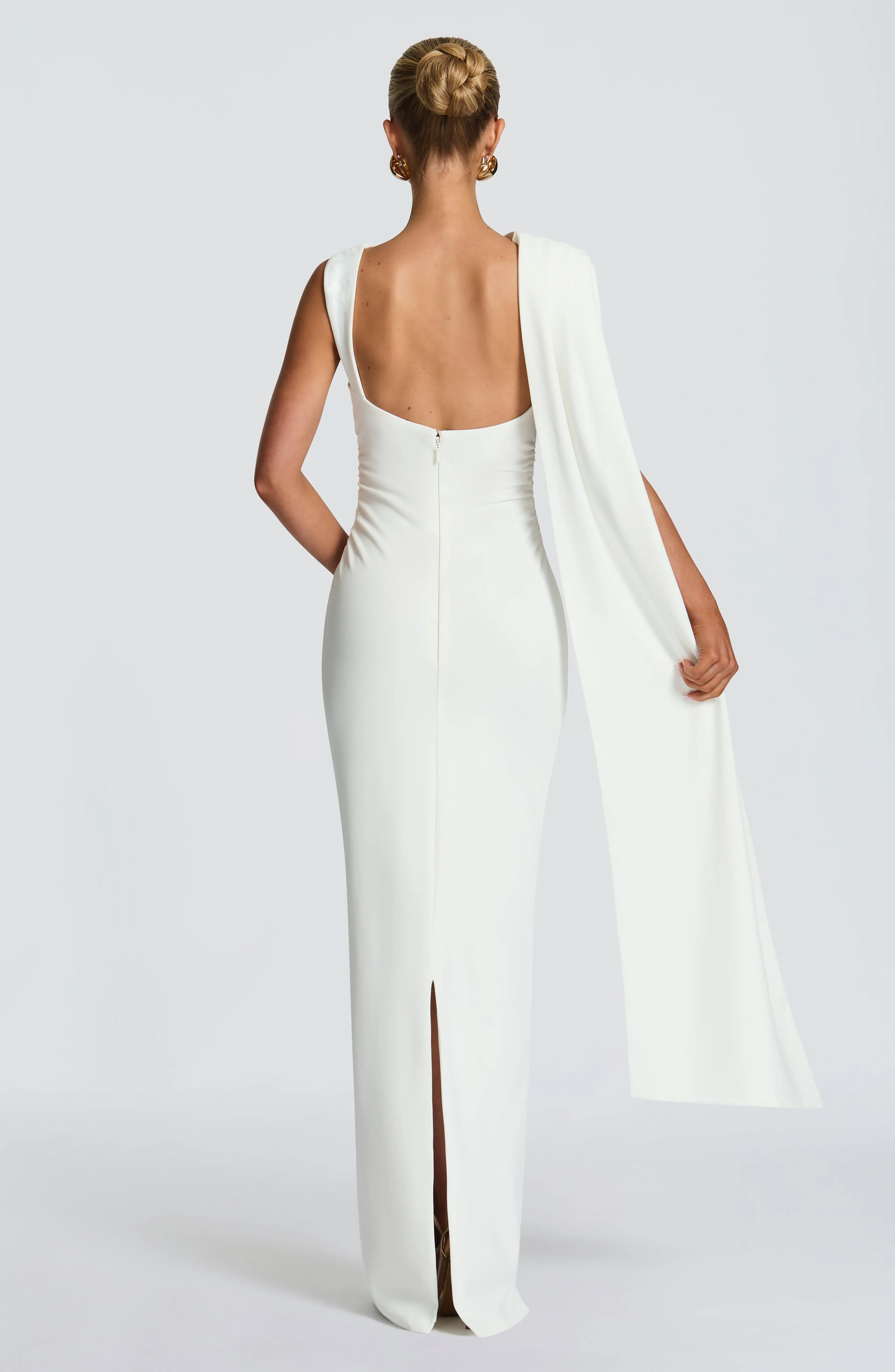 Kylie Maxi Dress - Ivory sold by Babyboo Fashion product image thumbnail 4
