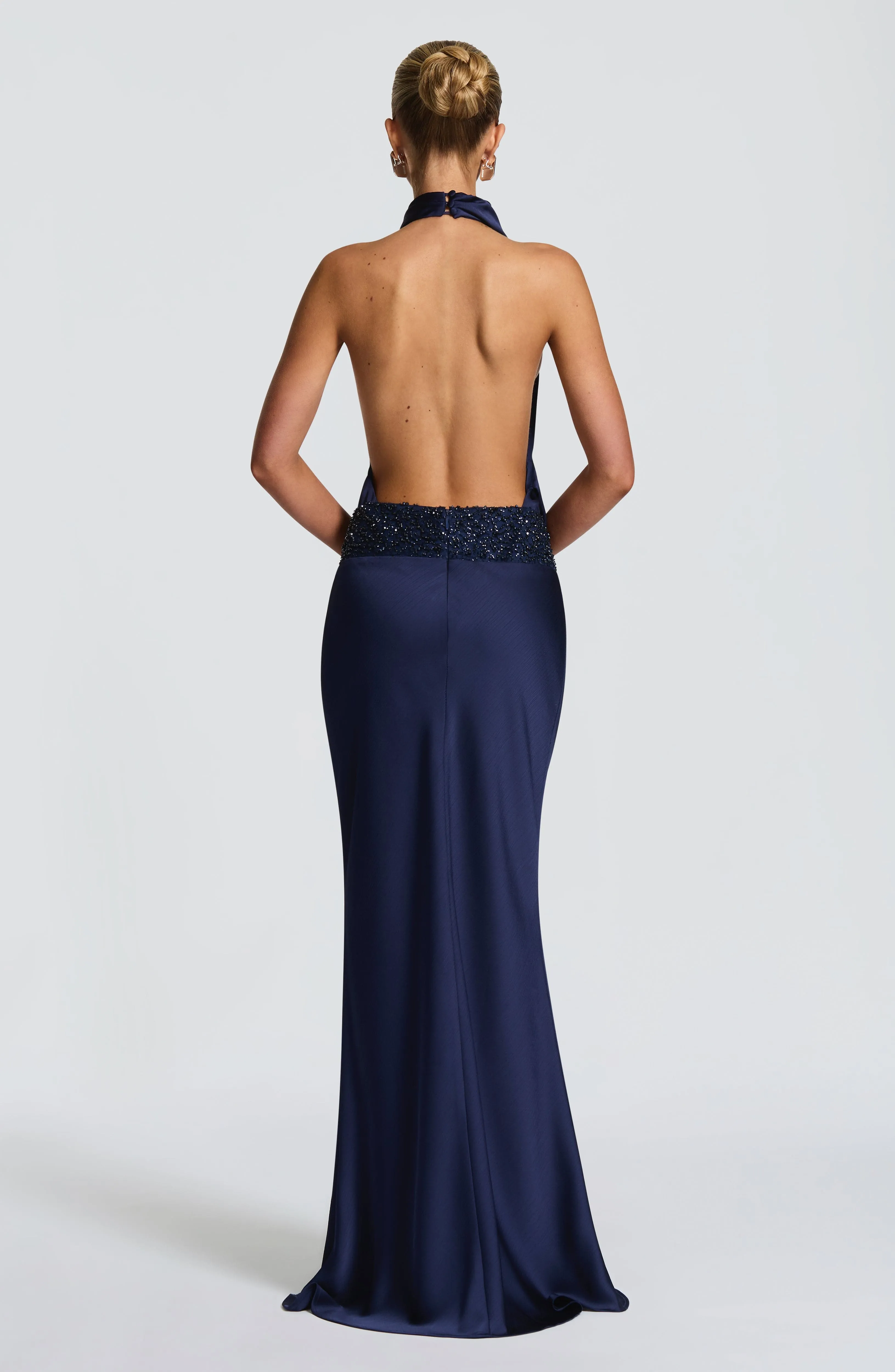 Armelle Maxi Dress - Navy sold by Babyboo Fashion product image thumbnail 3