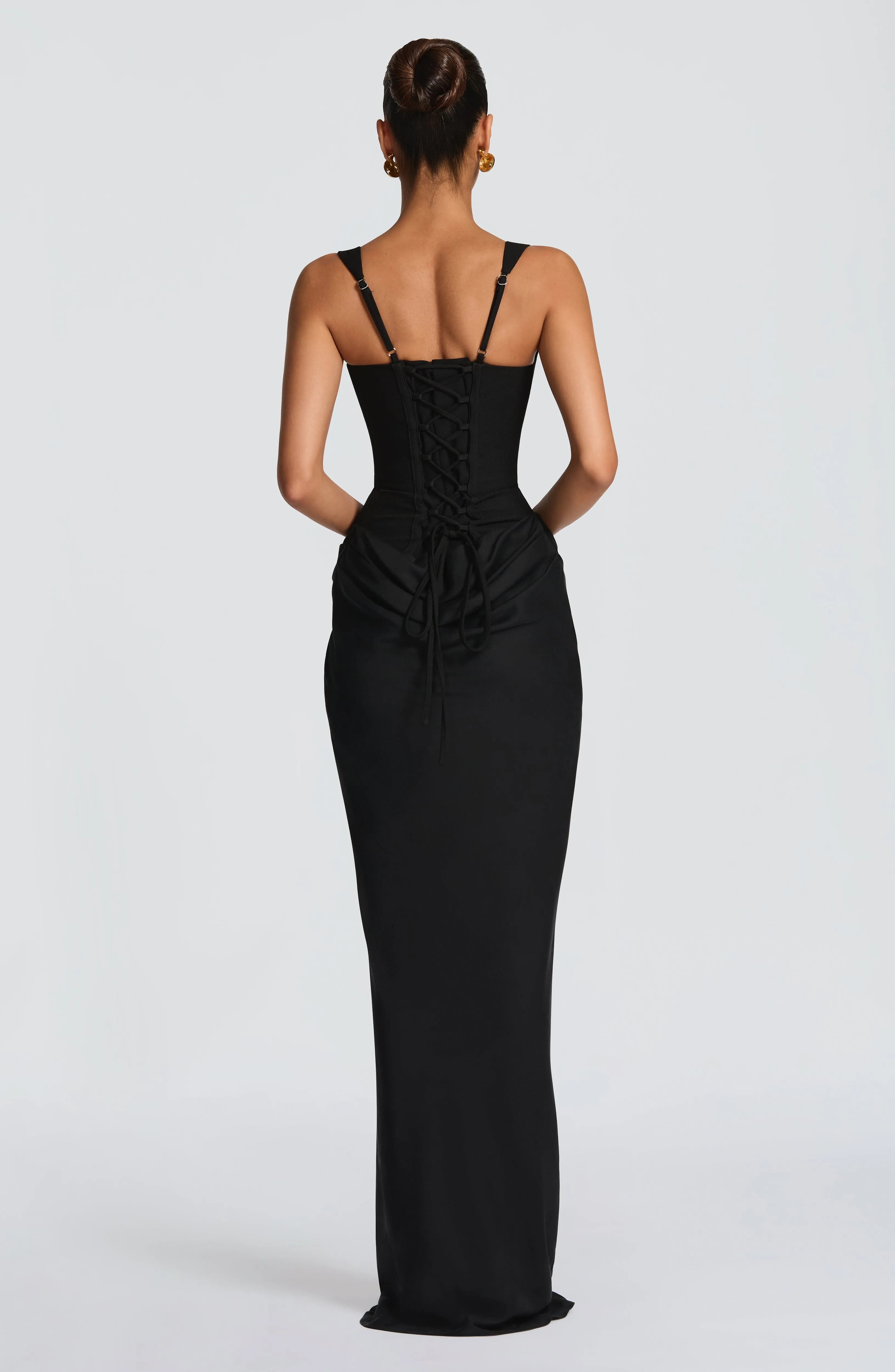 Cornelia Maxi Dress - Black sold by Babyboo Fashion product image thumbnail 2