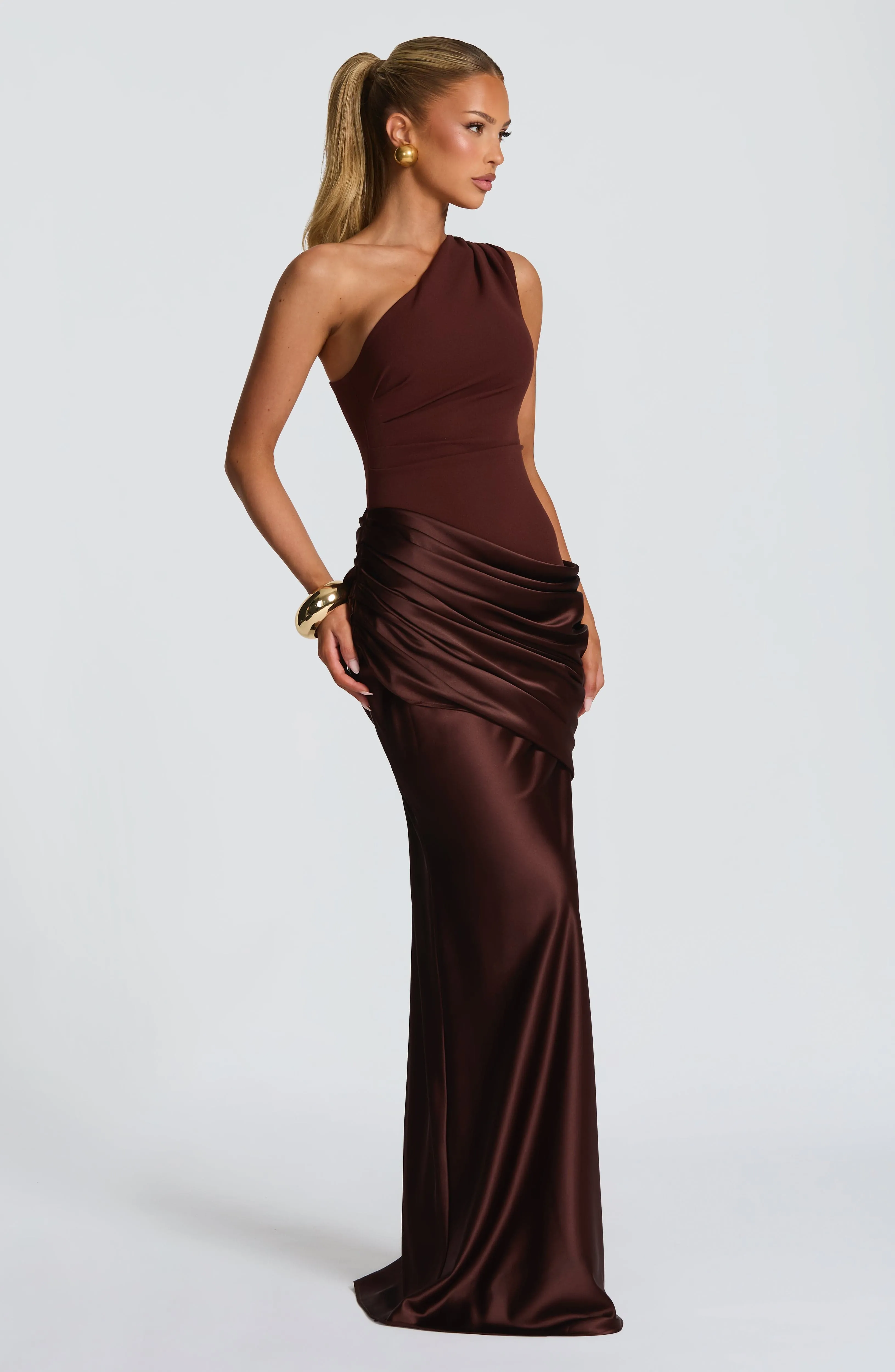 Sadona Maxi Dress - Plum Brown sold by Babyboo Fashion product image thumbnail 4