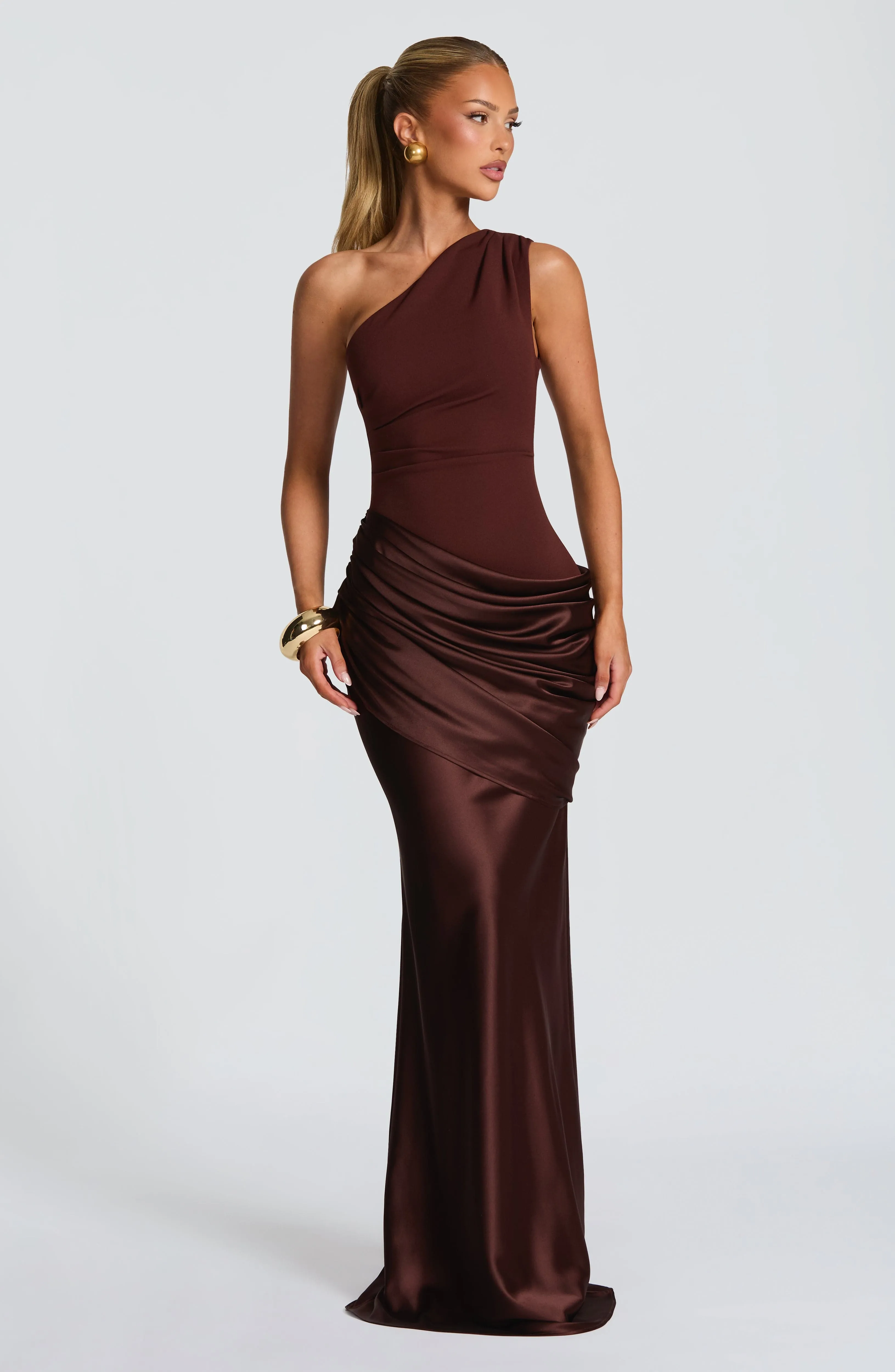 Sadona Maxi Dress - Plum Brown sold by Babyboo Fashion product image thumbnail 2