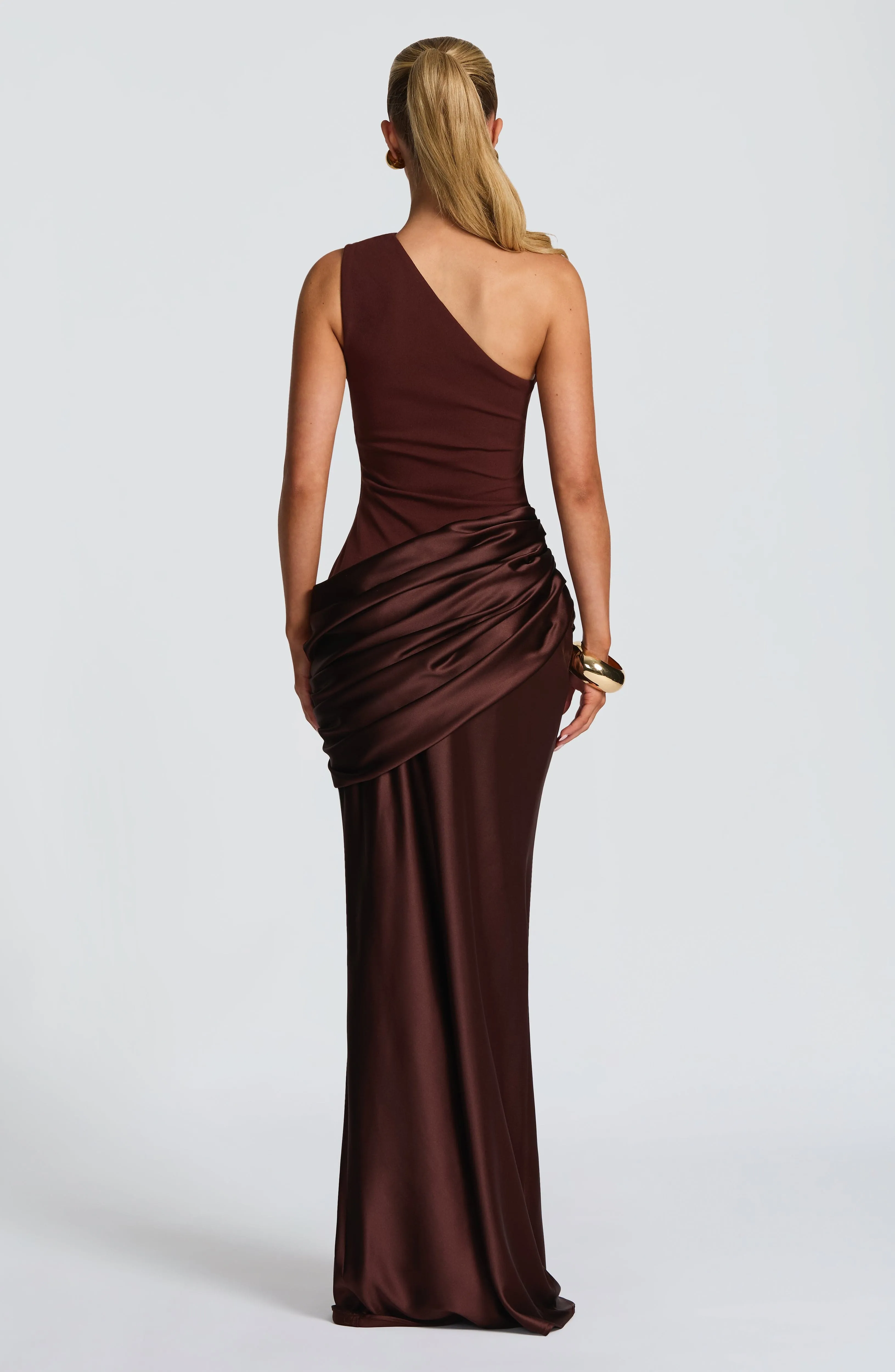 Sadona Maxi Dress - Plum Brown sold by Babyboo Fashion product image thumbnail 3