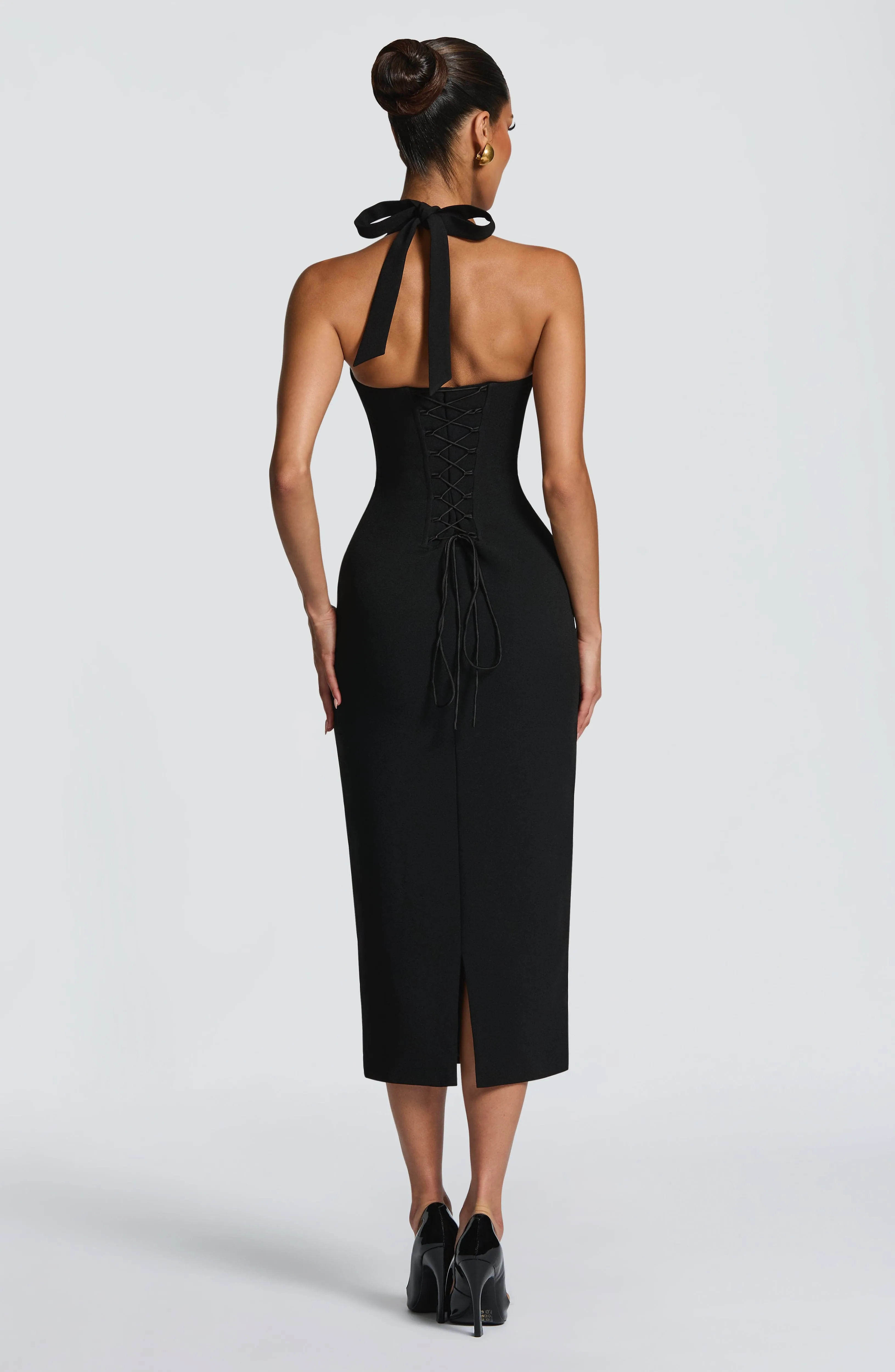 Cassia Midi Dress - Black sold by Babyboo Fashion product image thumbnail 2