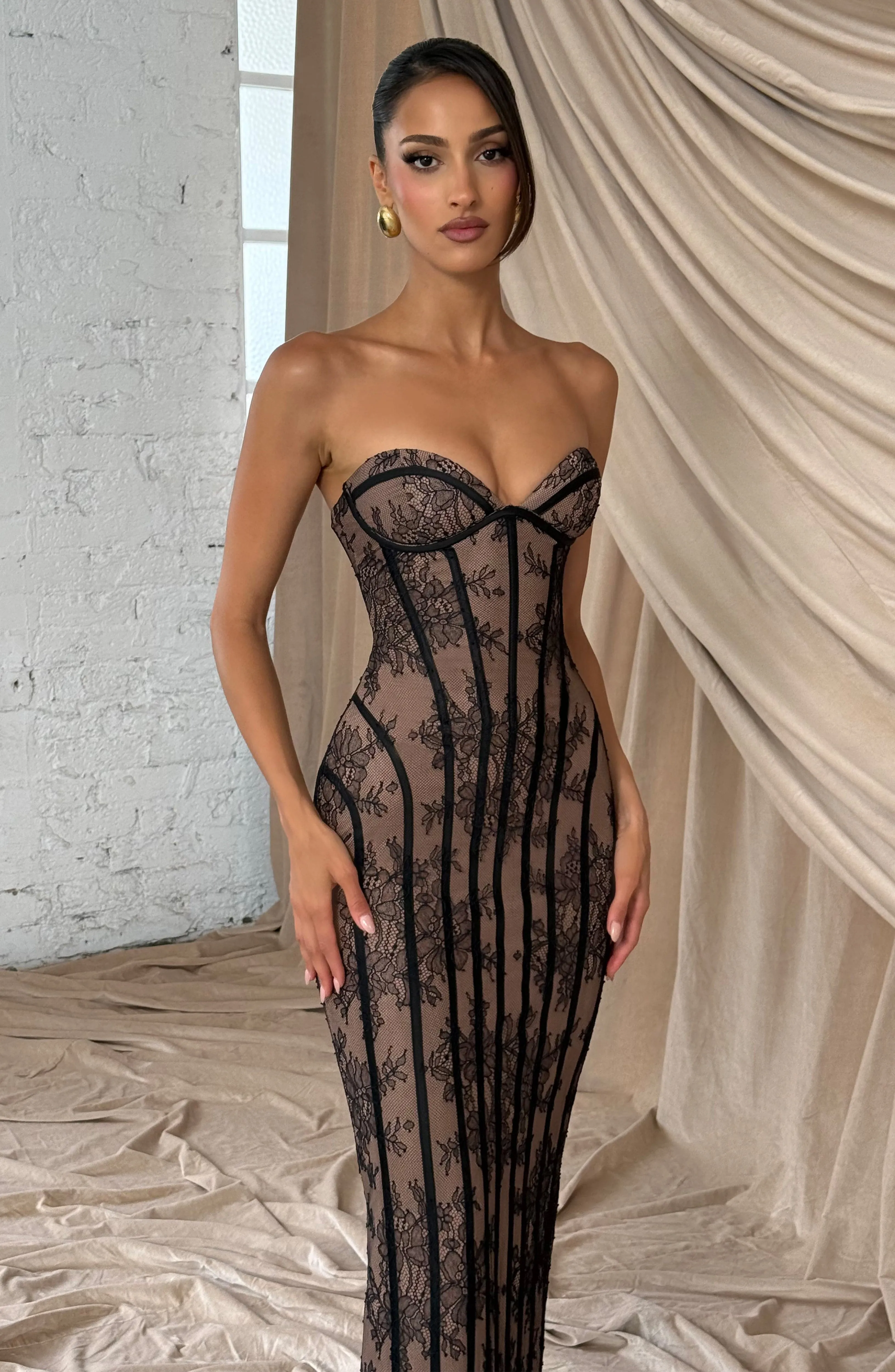 Sian Maxi Dress - Black sold by Babyboo Fashion product image thumbnail 3