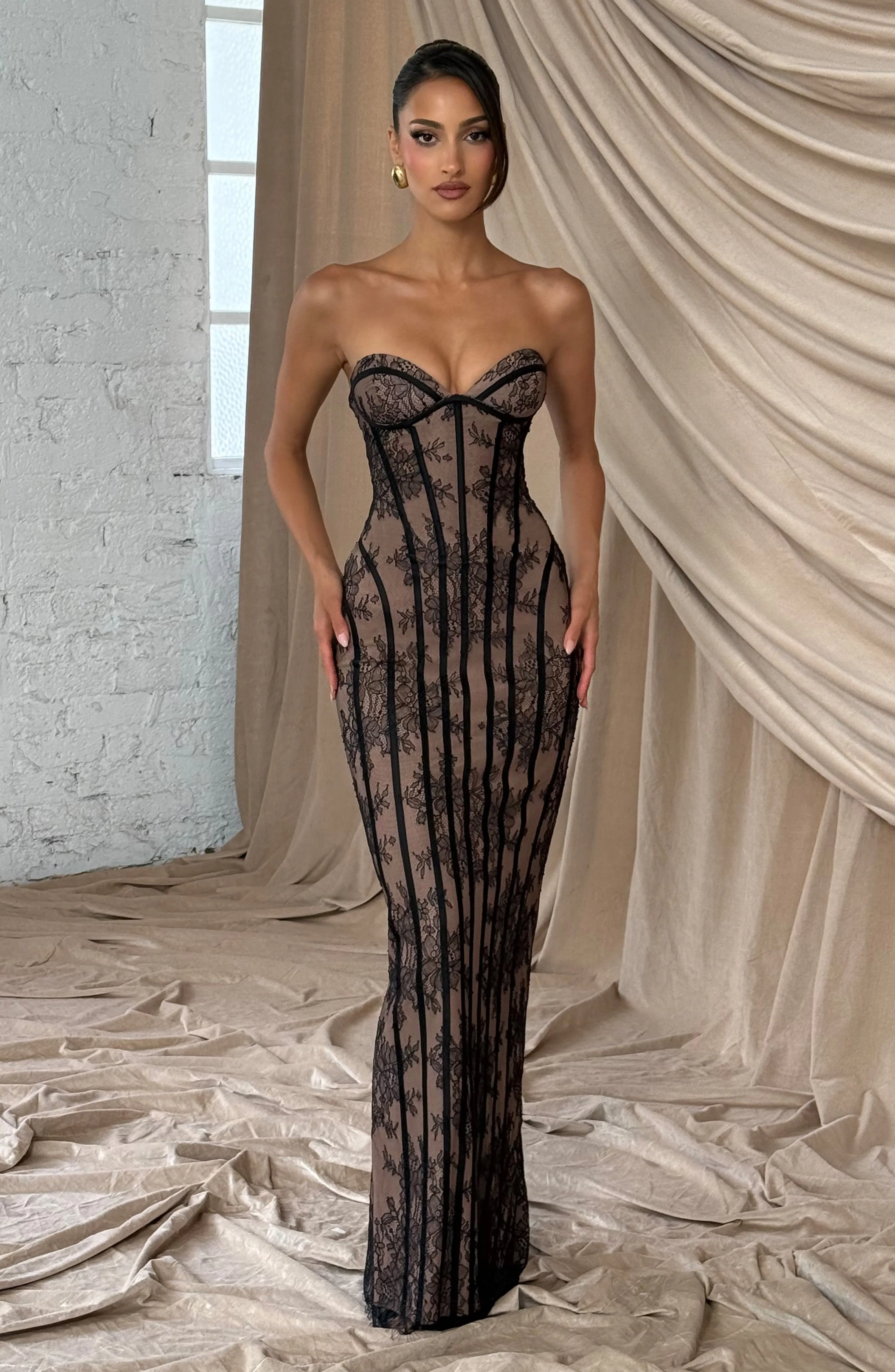 Sian Maxi Dress - Black sold by Babyboo Fashion product image thumbnail 2