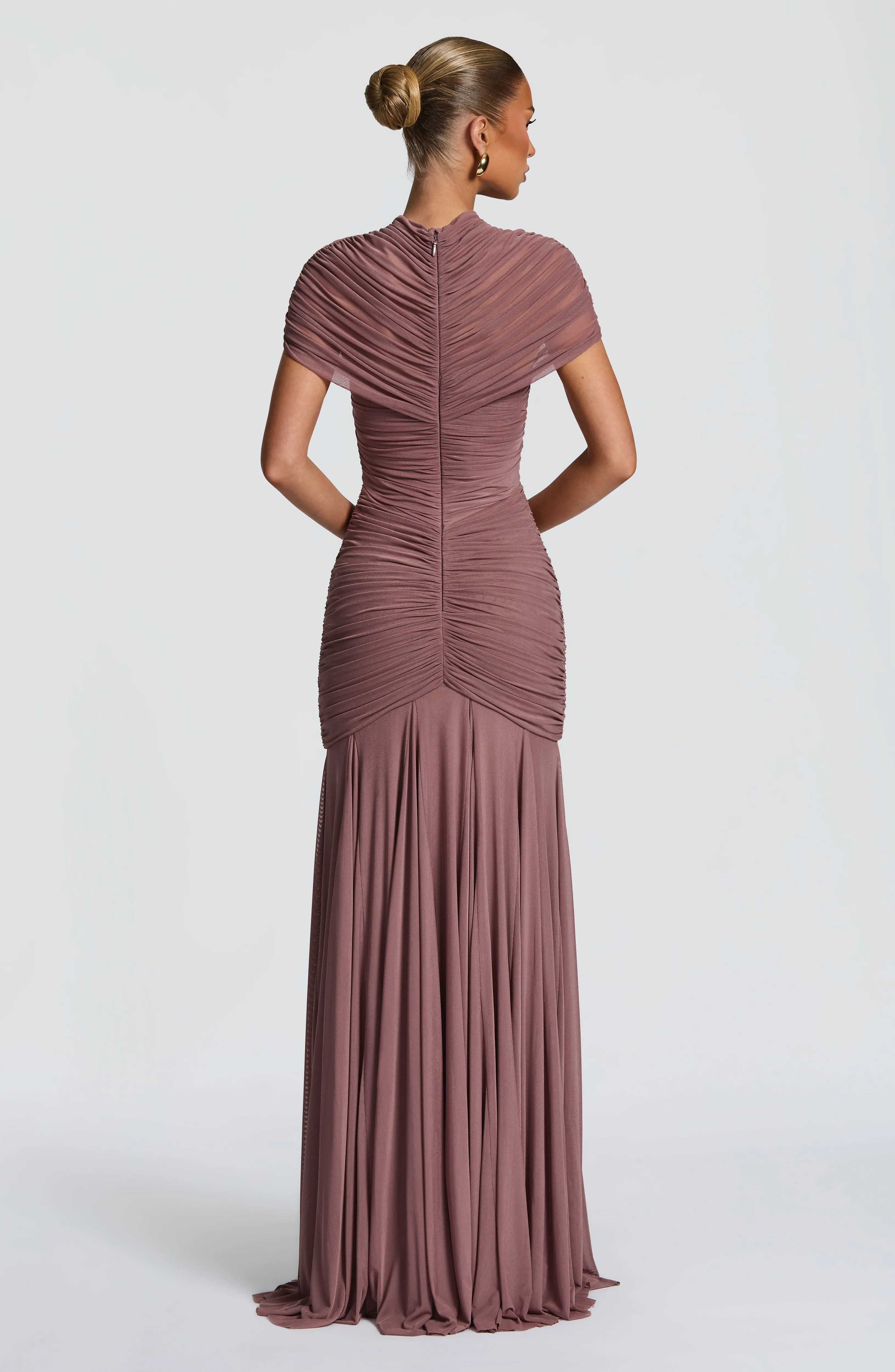 Jaya Maxi Dress - Dusty Rose sold by Babyboo Fashion product image thumbnail 5