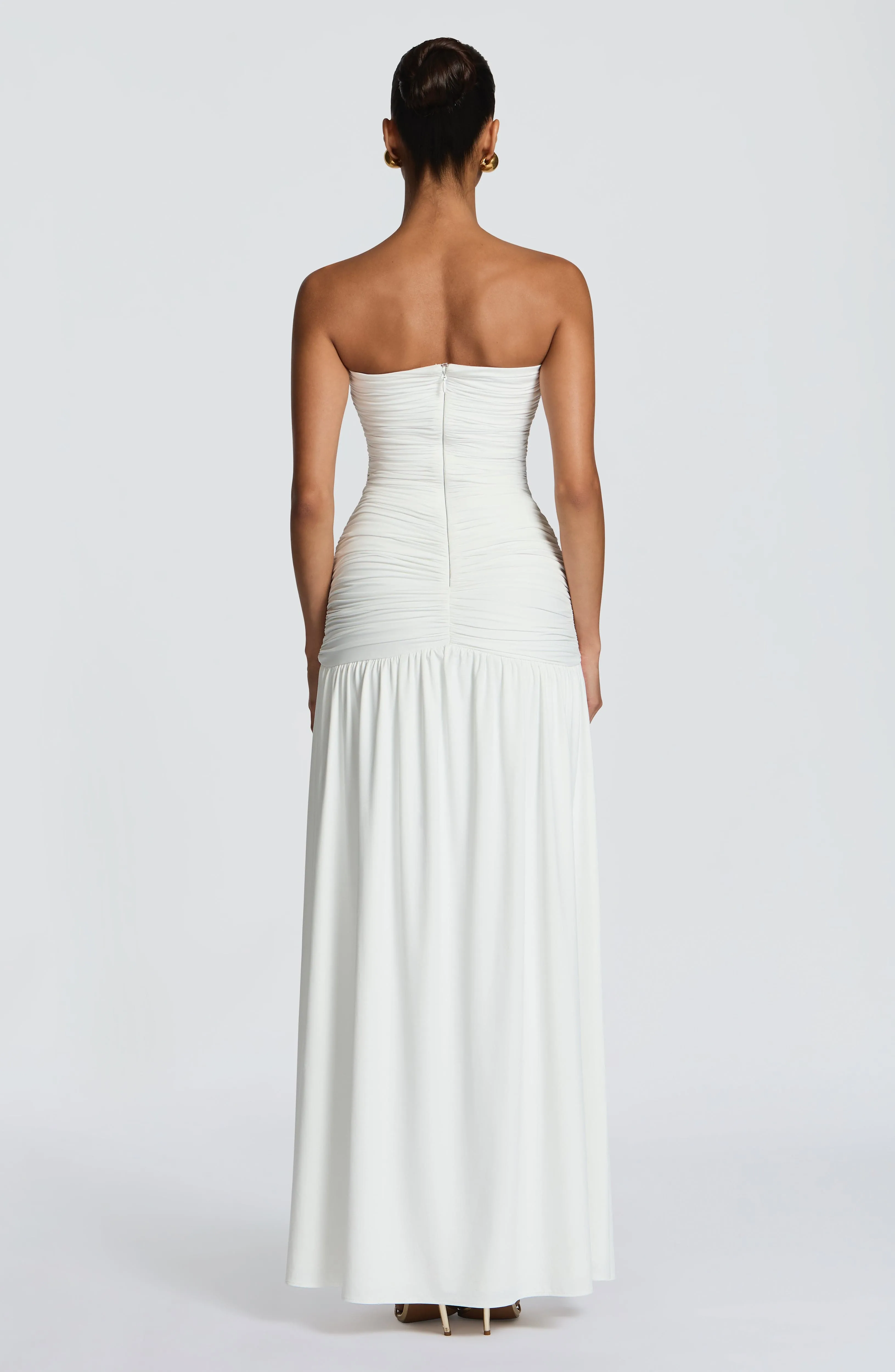 Junia Maxi Dress - White sold by Babyboo Fashion product image thumbnail 4