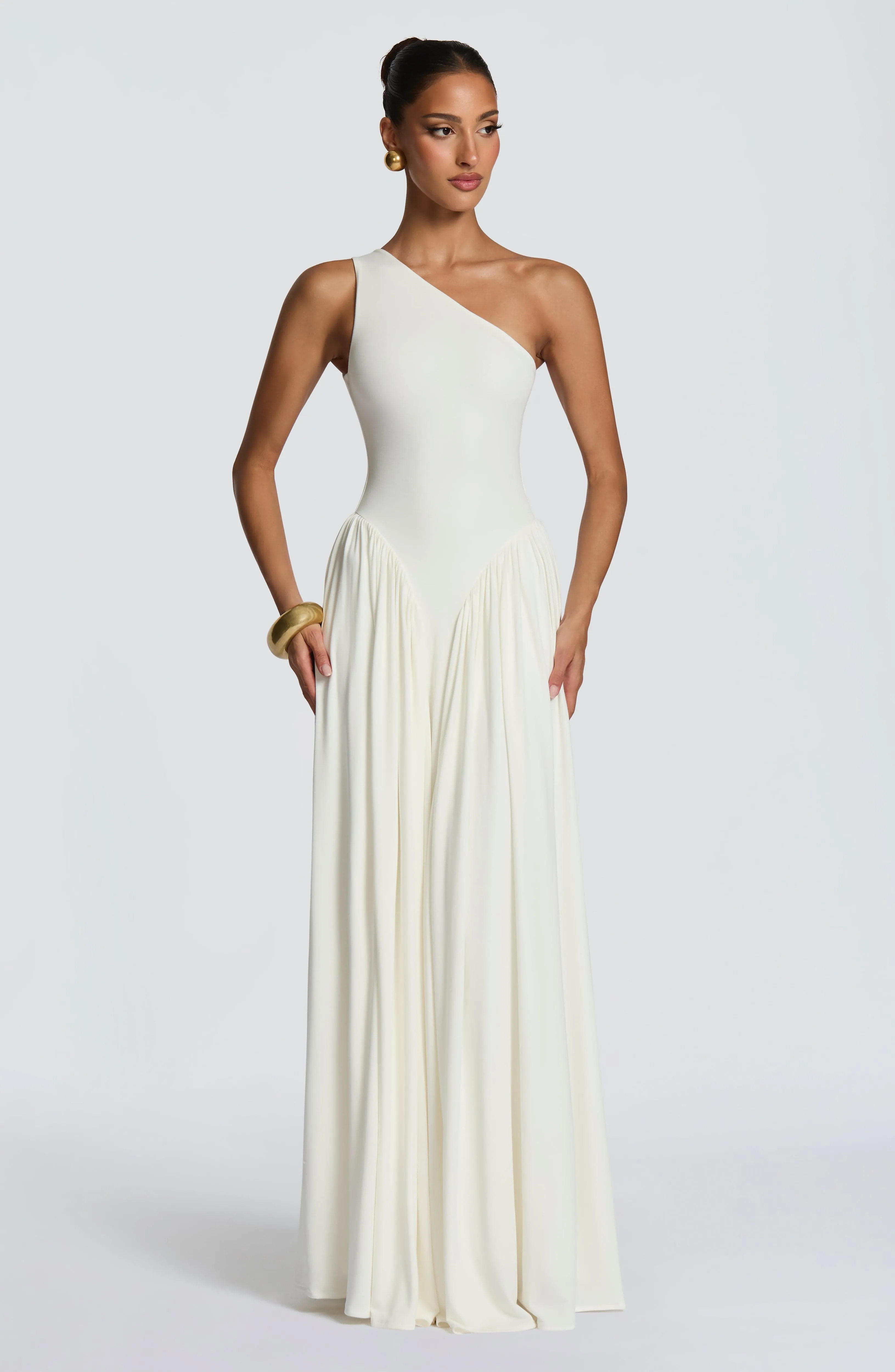 Vespera Maxi Dress - Ivory sold by Babyboo Fashion product image thumbnail 3
