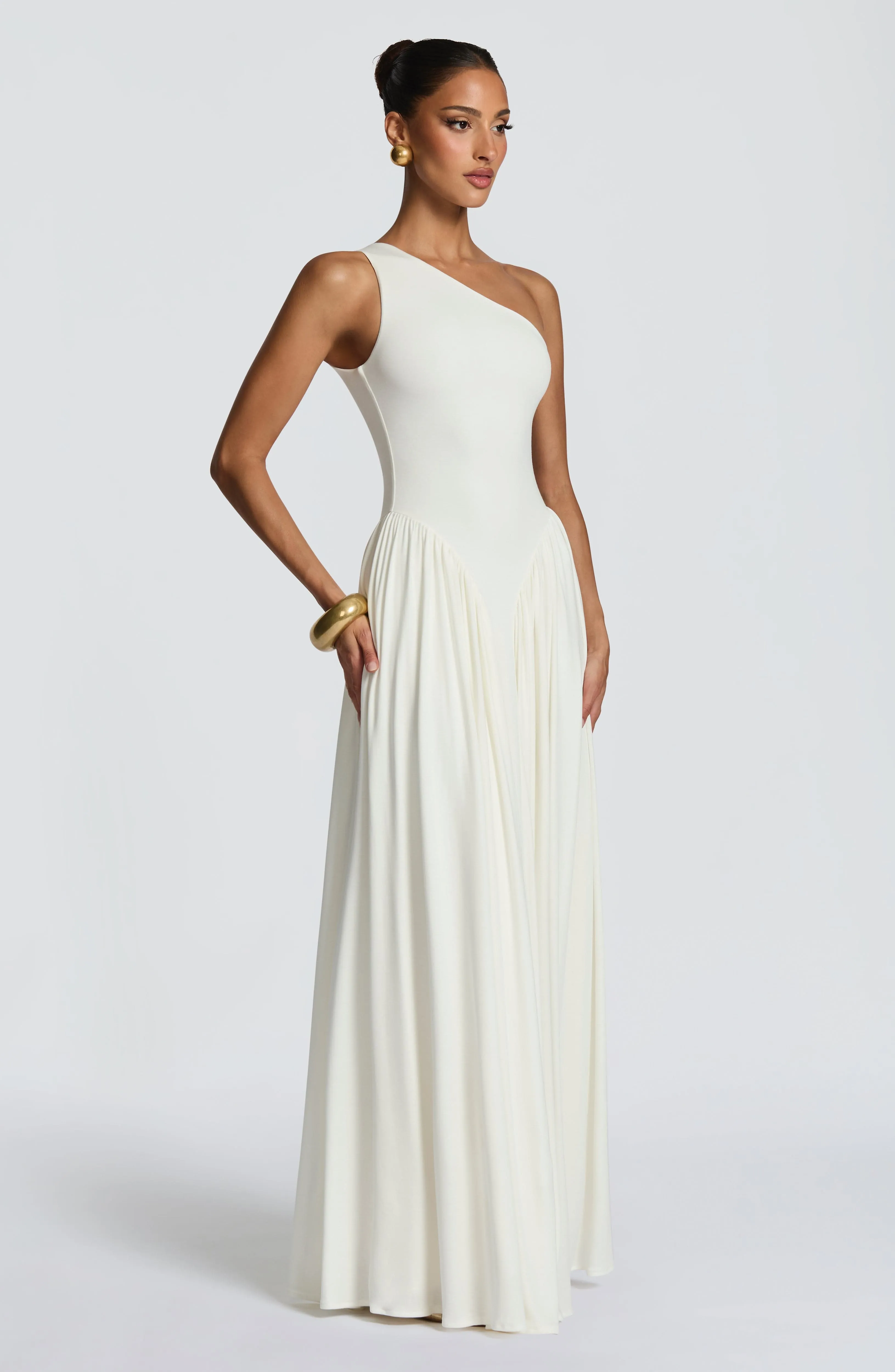 Vespera Maxi Dress - Ivory sold by Babyboo Fashion product image thumbnail 4