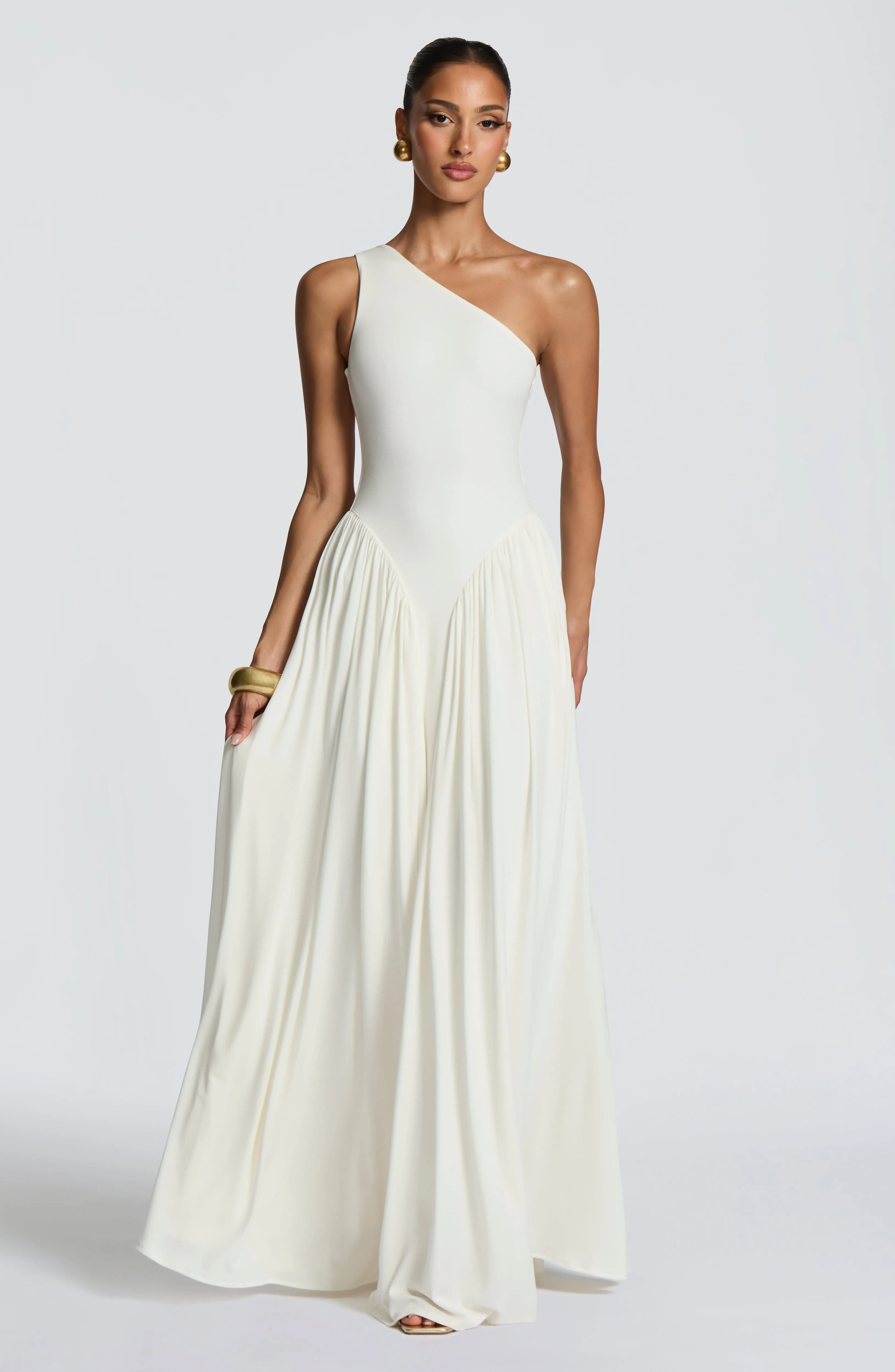 Vespera Maxi Dress - Ivory sold by Babyboo Fashion