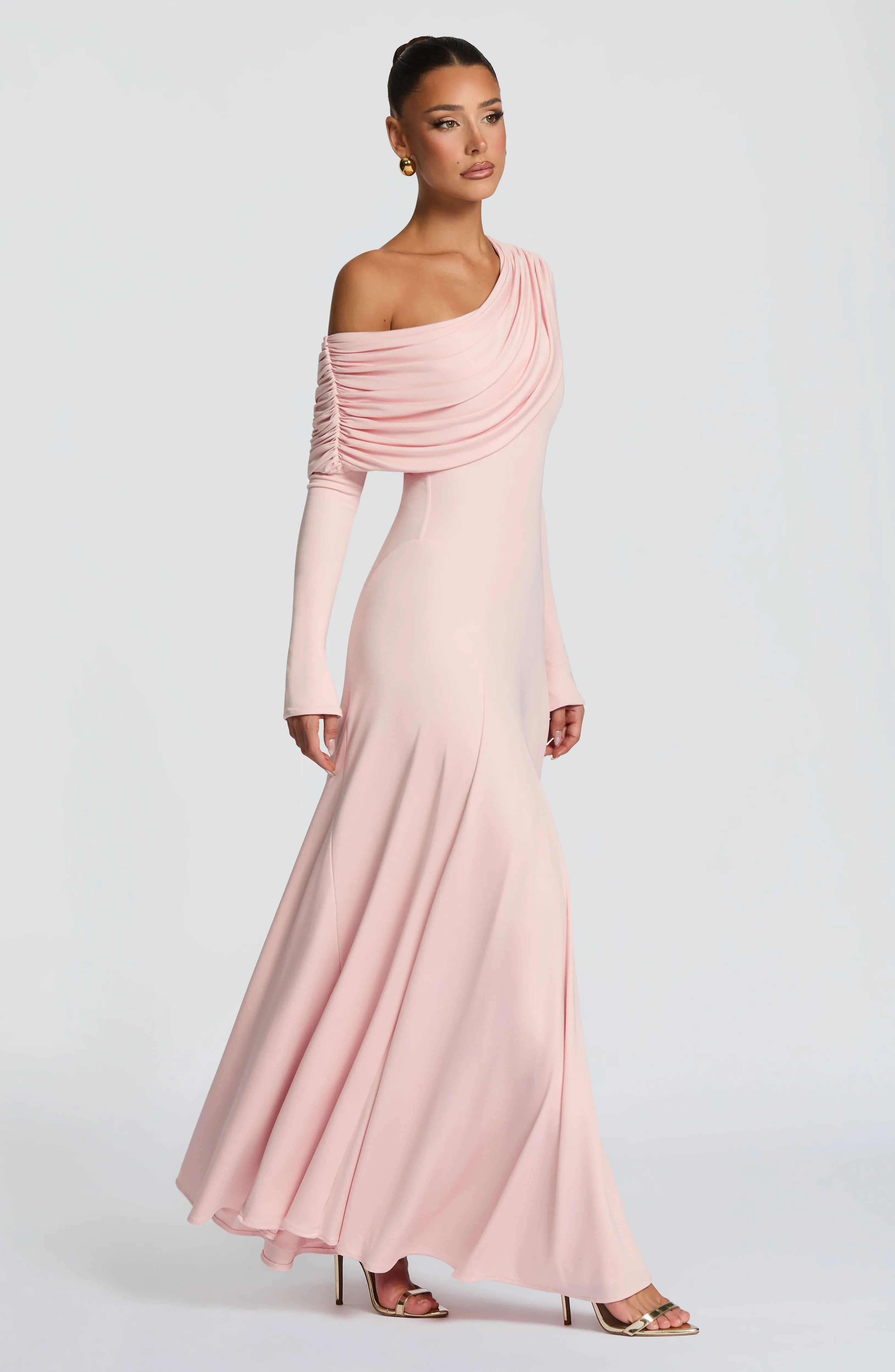 Rafaela Maxi Dress - Soft Blush sold by Babyboo Fashion product image thumbnail 4