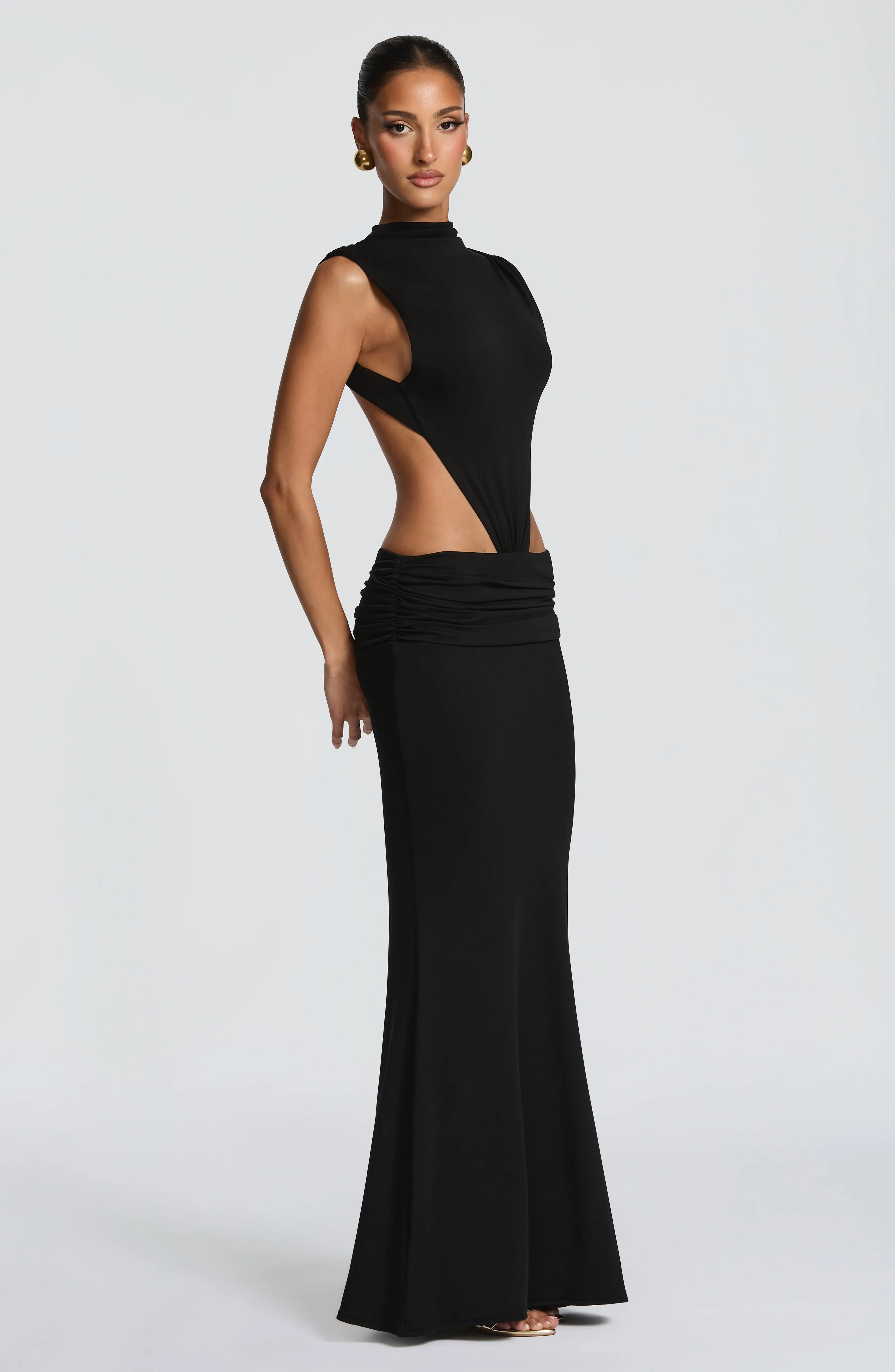 Fenella Maxi Dress - Black sold by Babyboo Fashion product image thumbnail 5