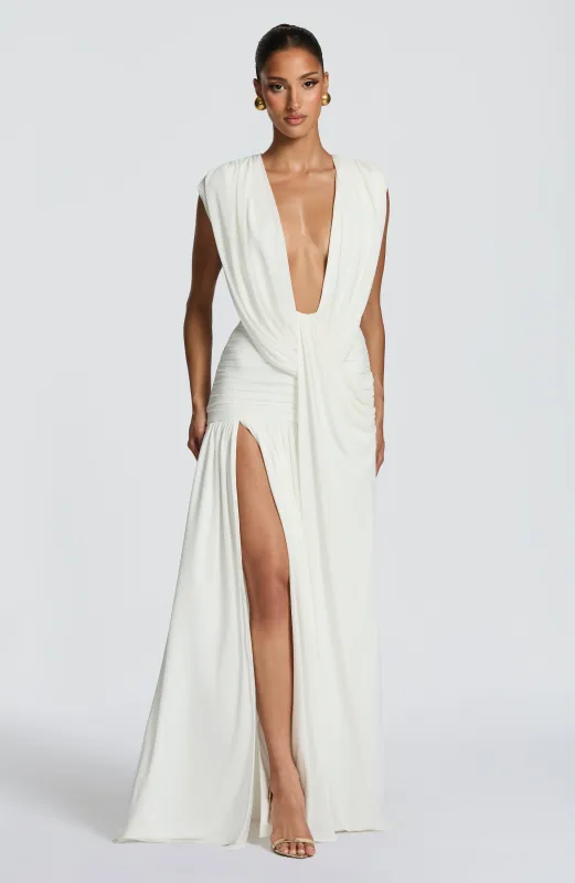 Romilly Gown - Ivory sold by Babyboo Fashion