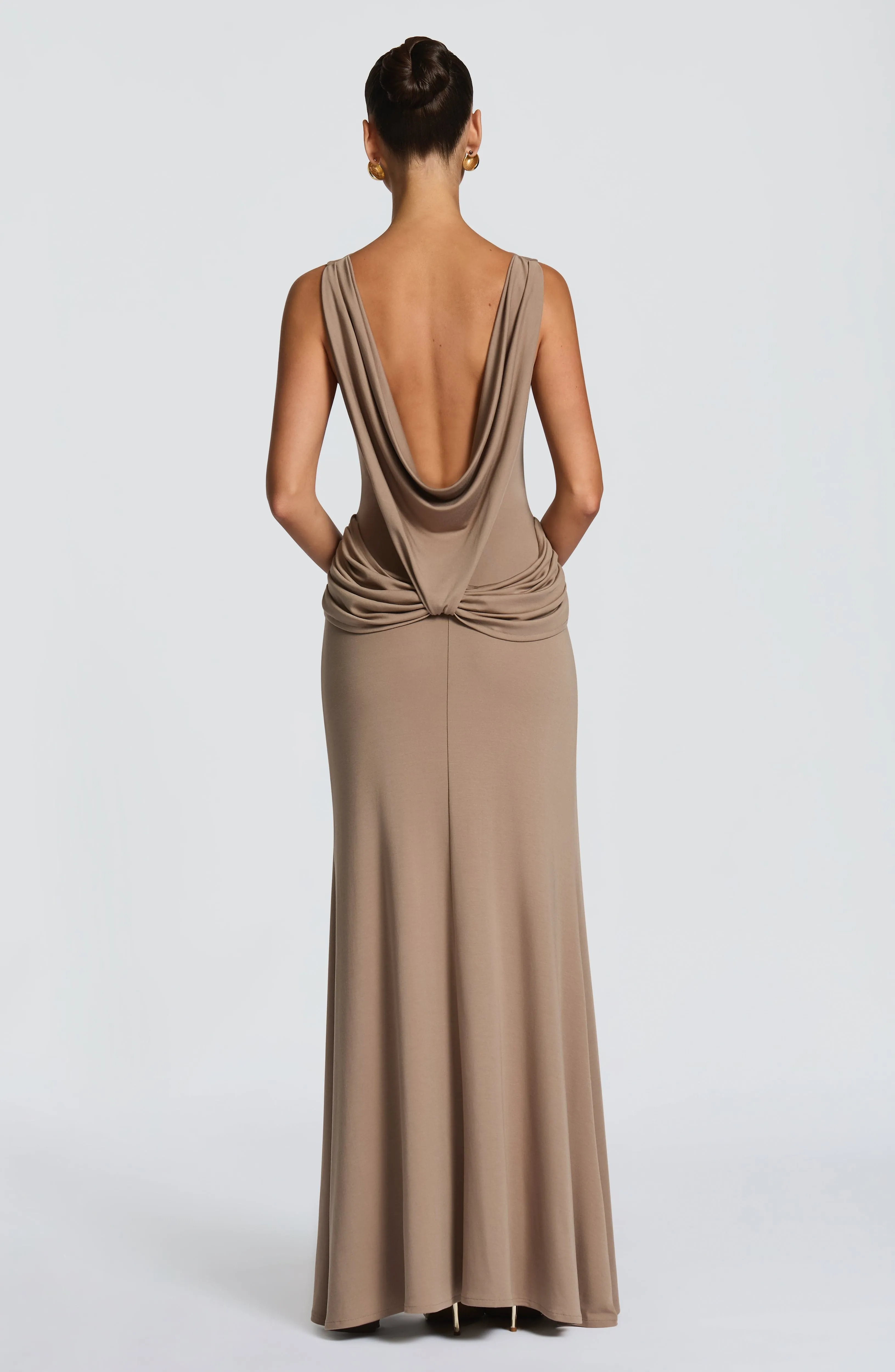 Bruna Maxi Dress - Stone sold by Babyboo Fashion product image thumbnail 2