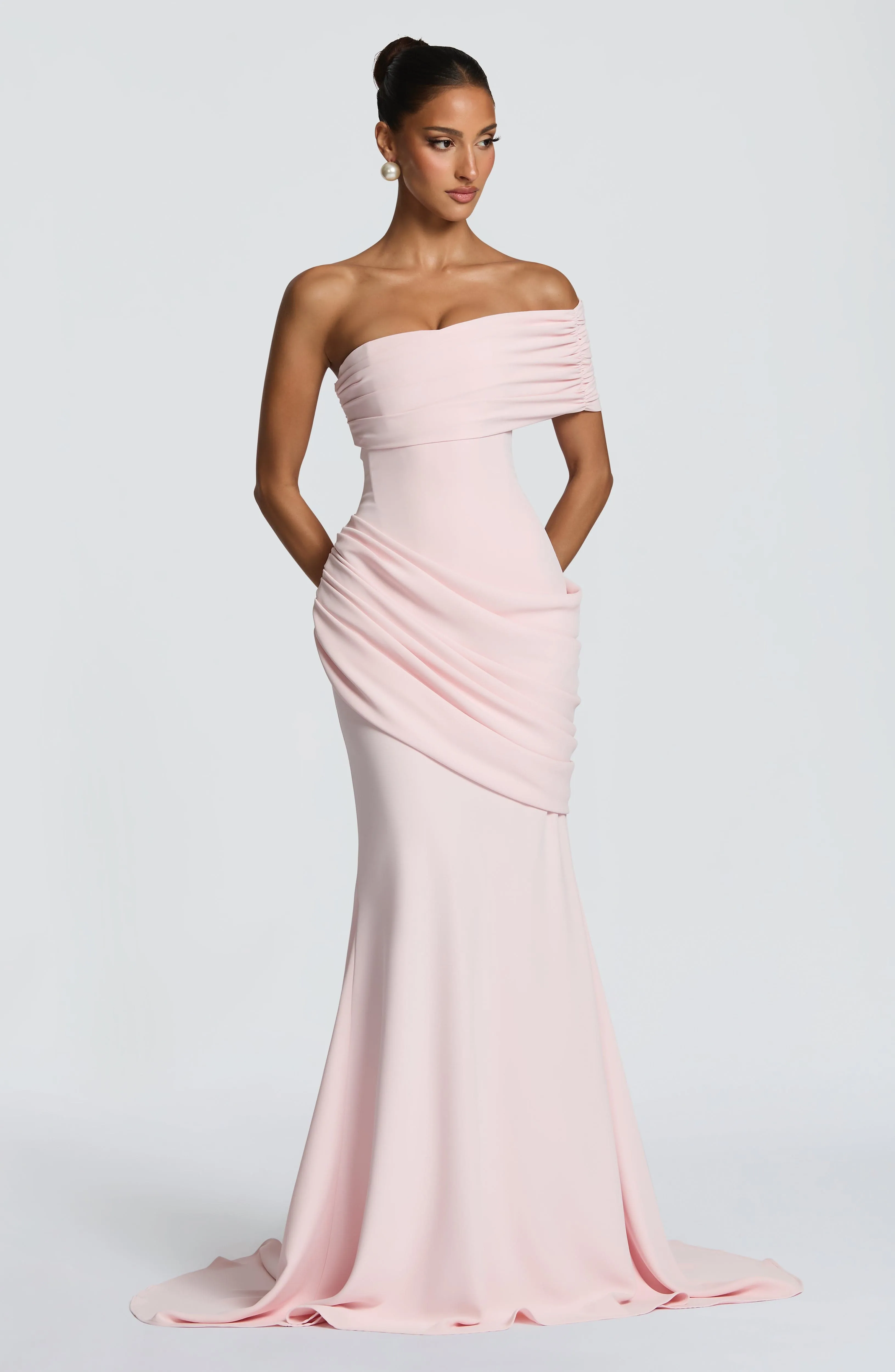 Kasia Gown - Blush sold by Babyboo Fashion product image thumbnail 5