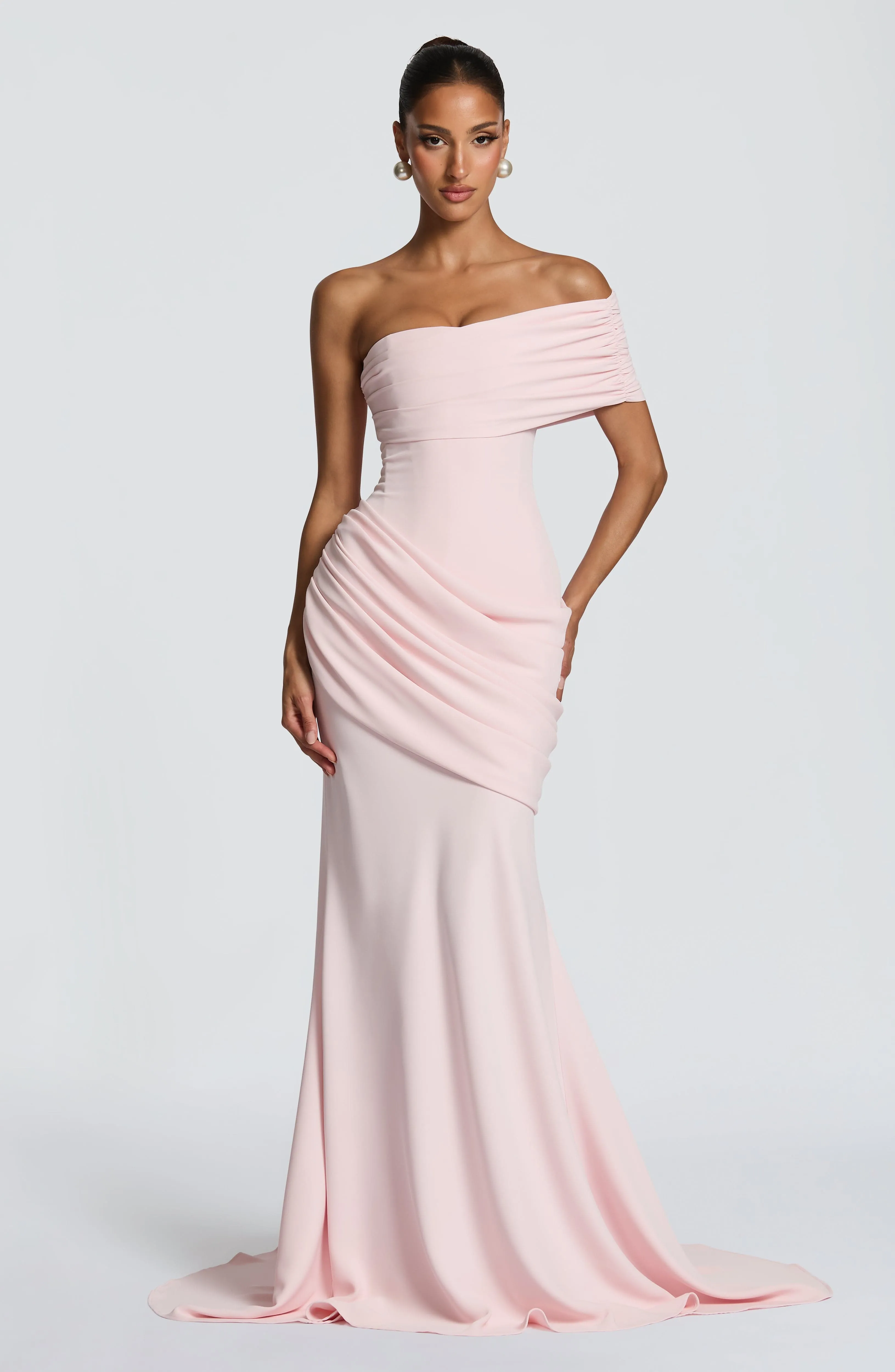 Kasia Gown - Blush sold by Babyboo Fashion