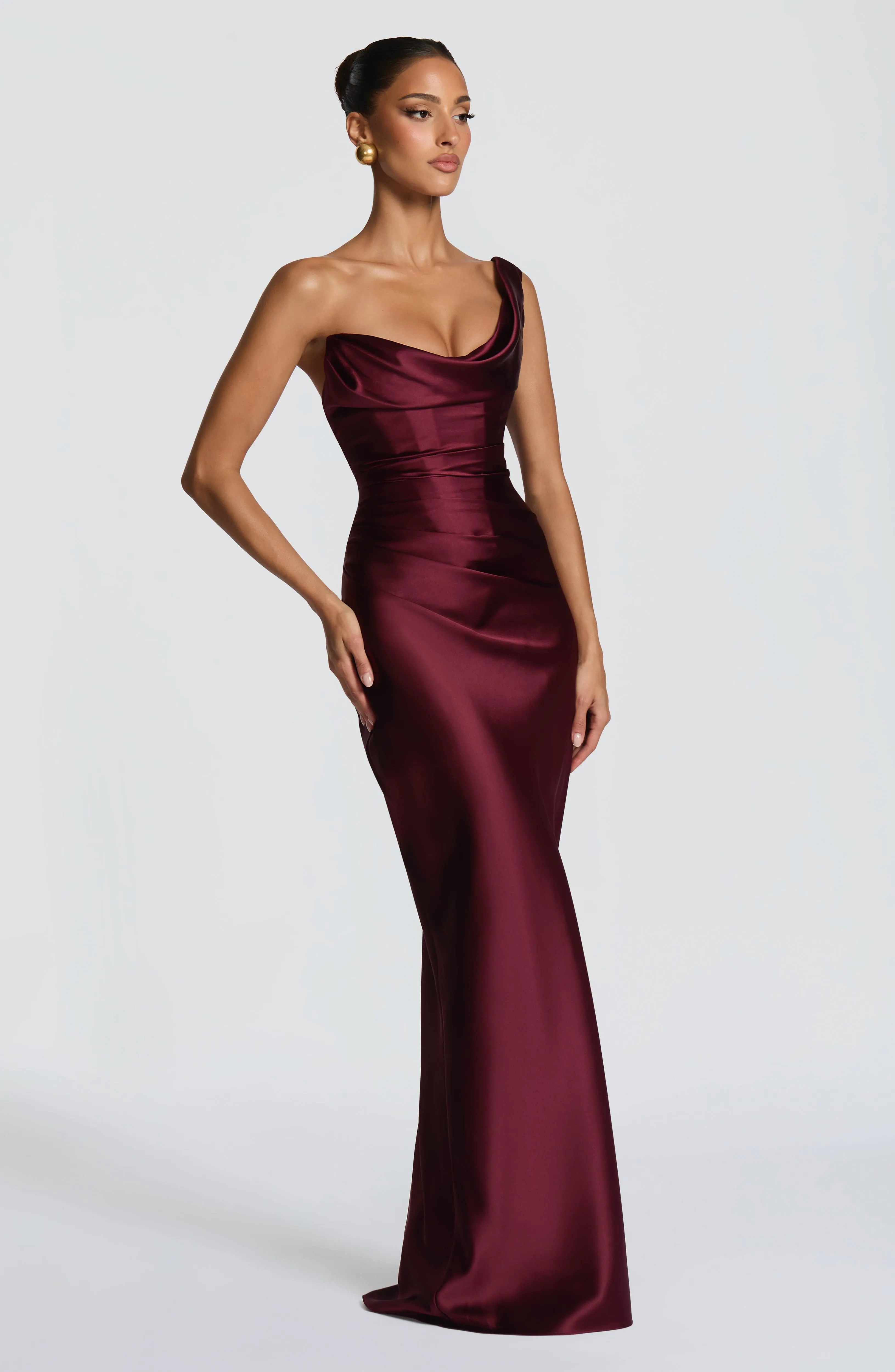 Thalassa Maxi Dress - Cherry Lacquer sold by Babyboo Fashion product image thumbnail 4
