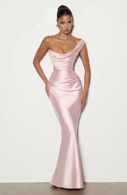 Thalassa Maxi Dress - Blush sold by Babyboo Fashion